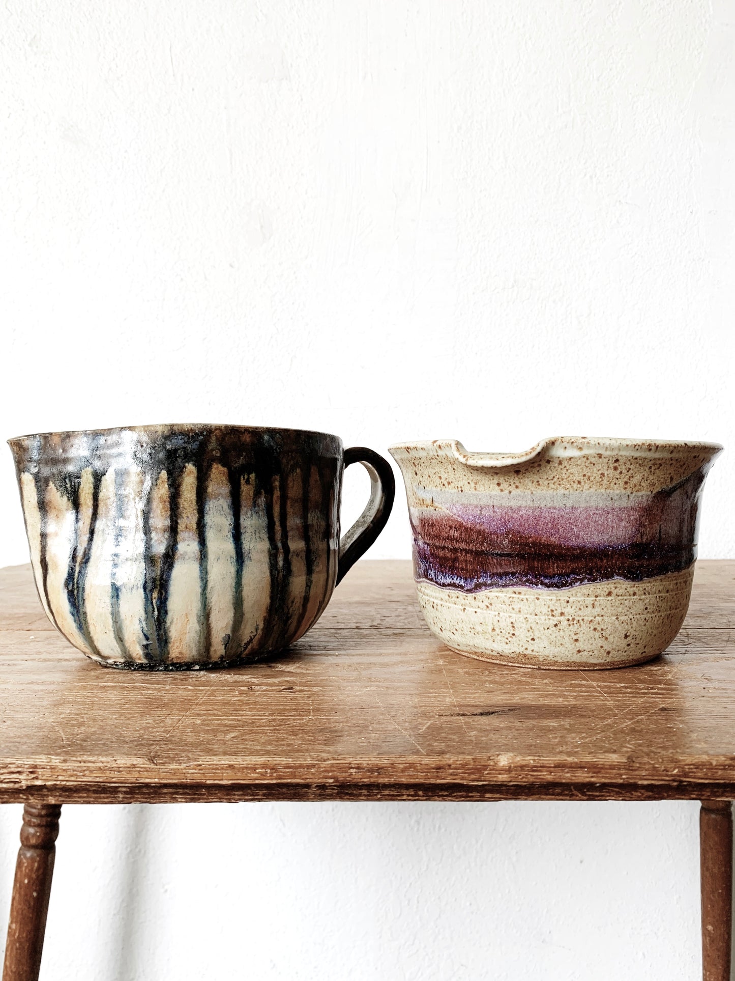 Handmade Pottery Batter Pourer