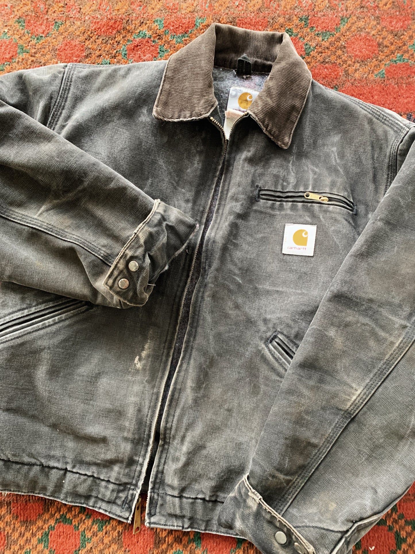 Vintage Carhartt Detroit Jacket Blanket Lined
