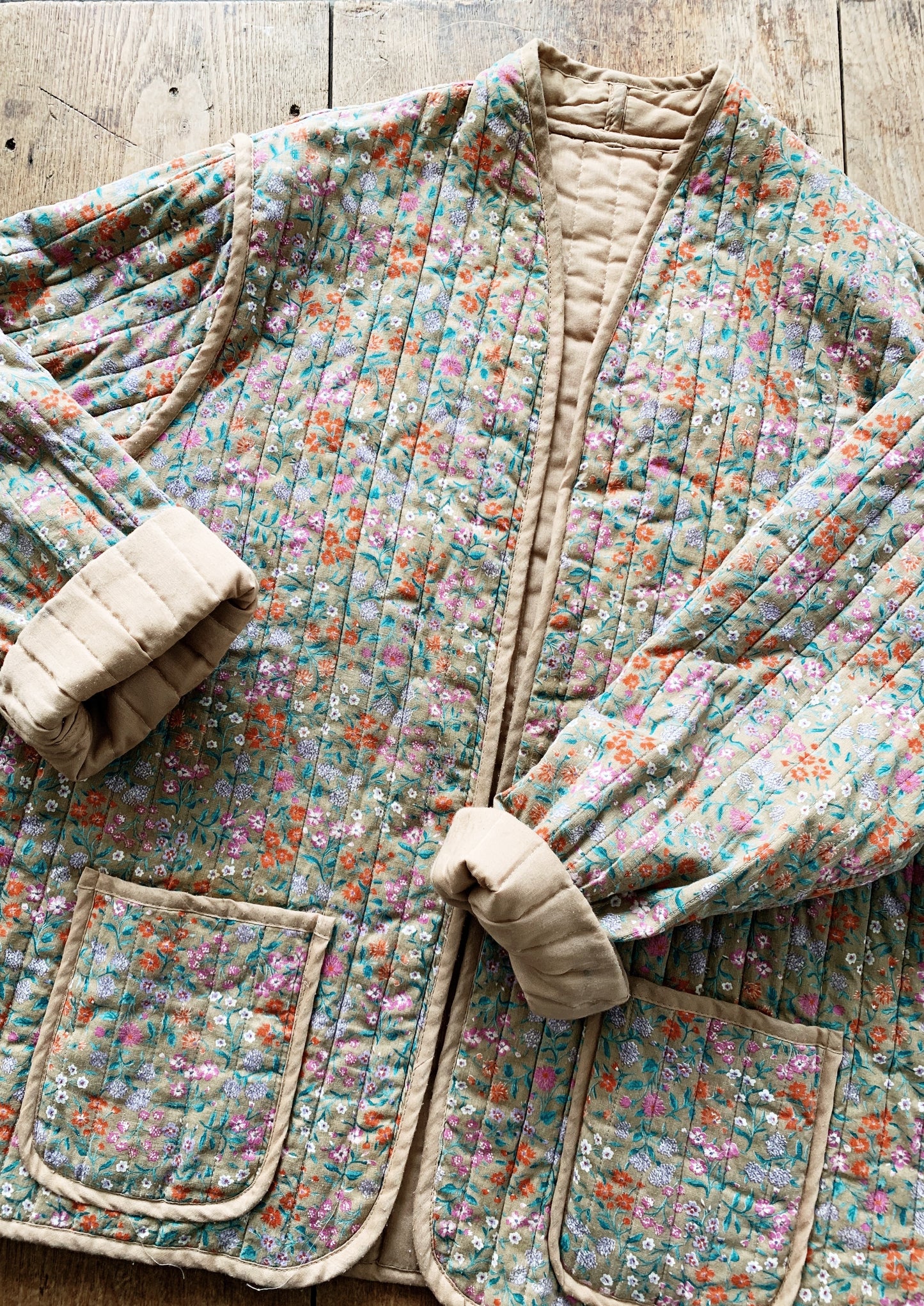 Vintage Cotton Quilted Jacket