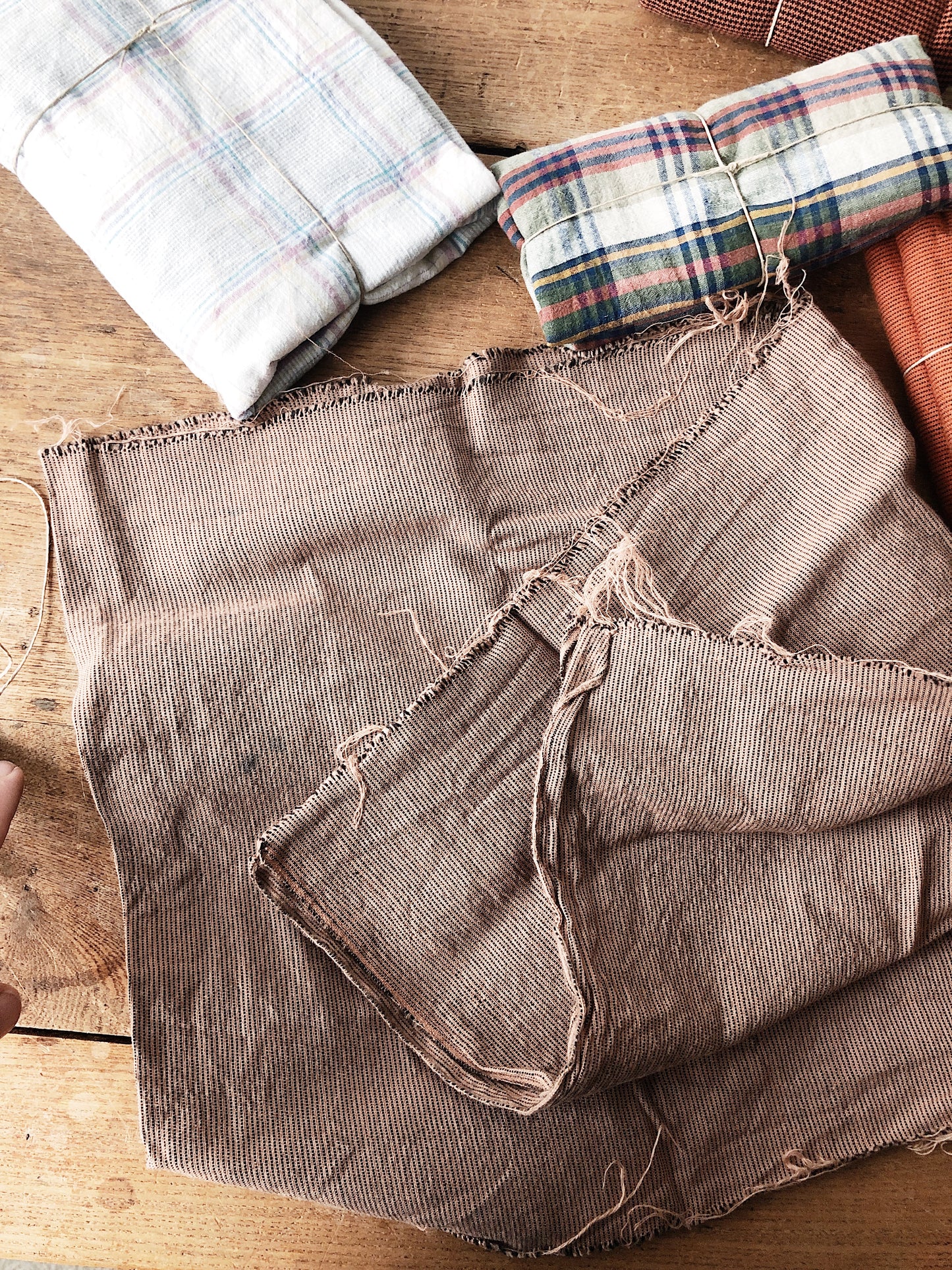 Vintage Cotton Scrap Fabric Pack
