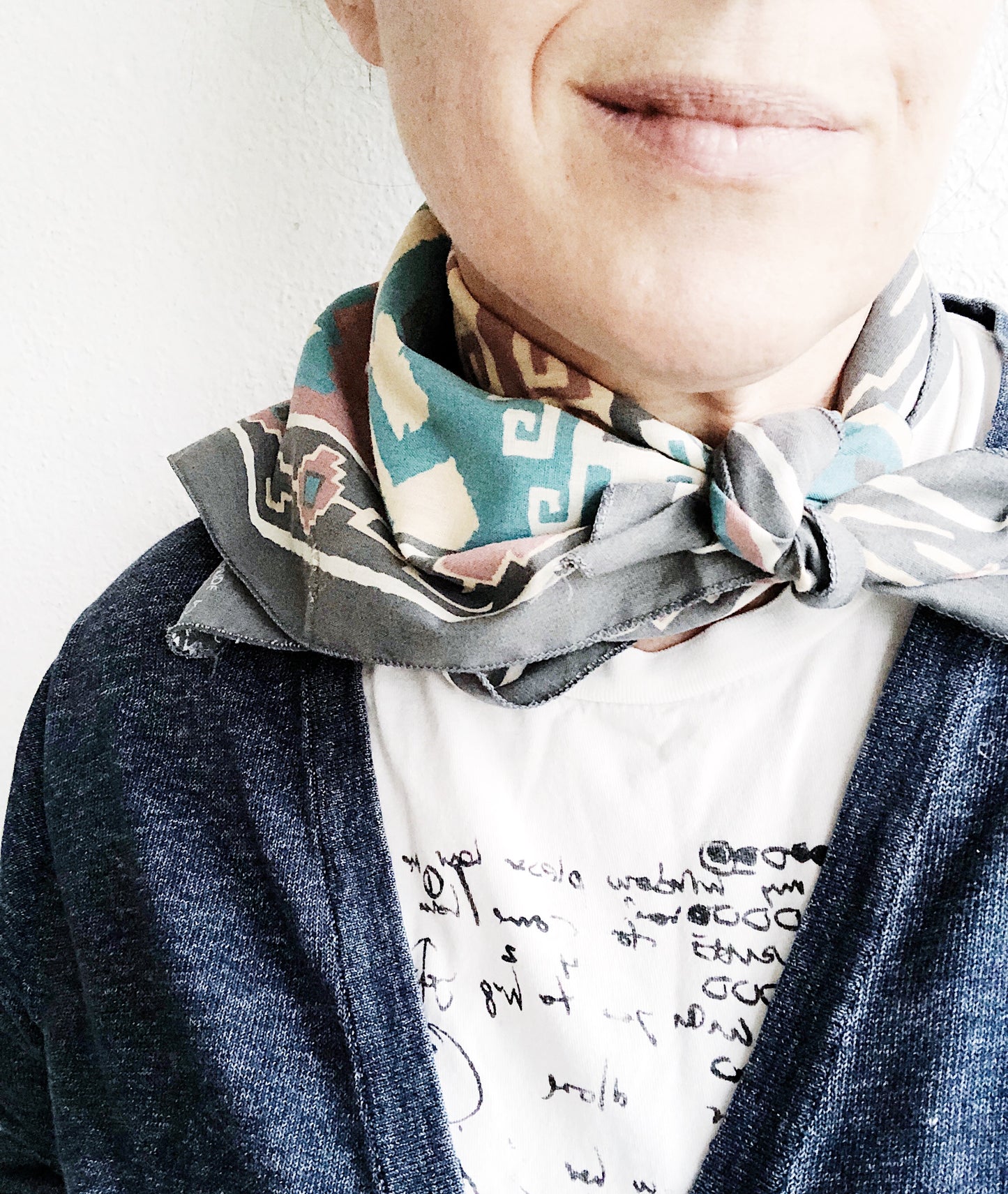 Vintage USA Made Southwest Style Bandana