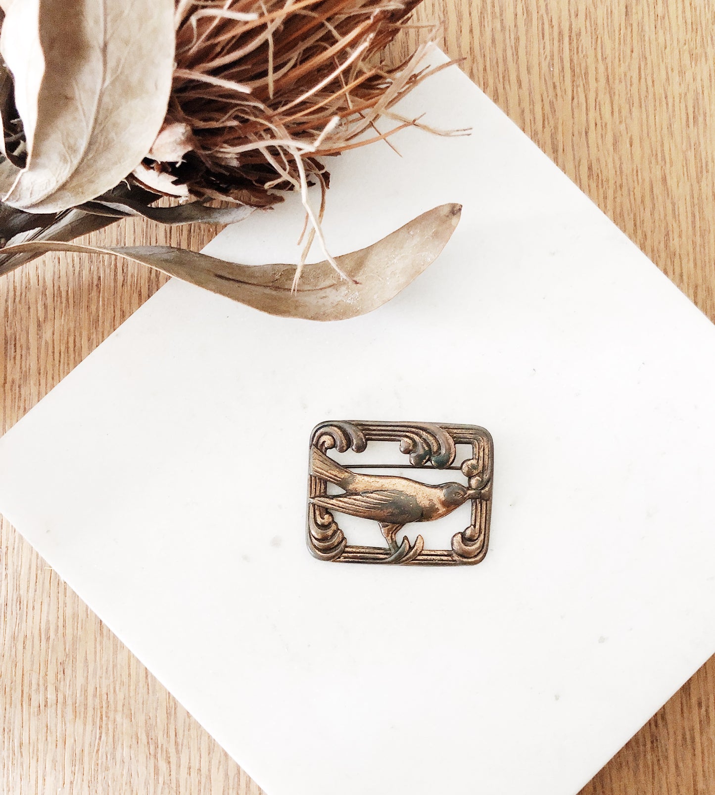 Antique Copper Hat Pin