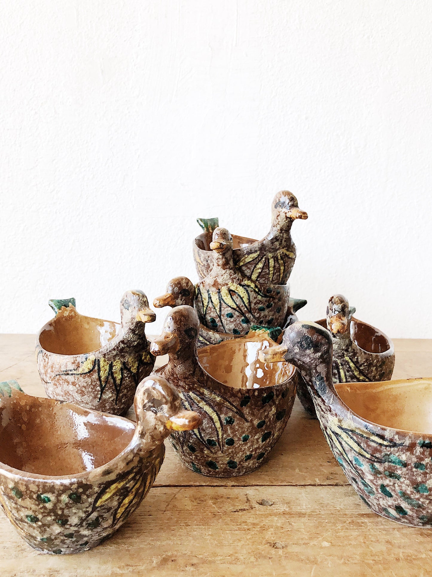 Mid Century Ed Langbein Pottery Bowl