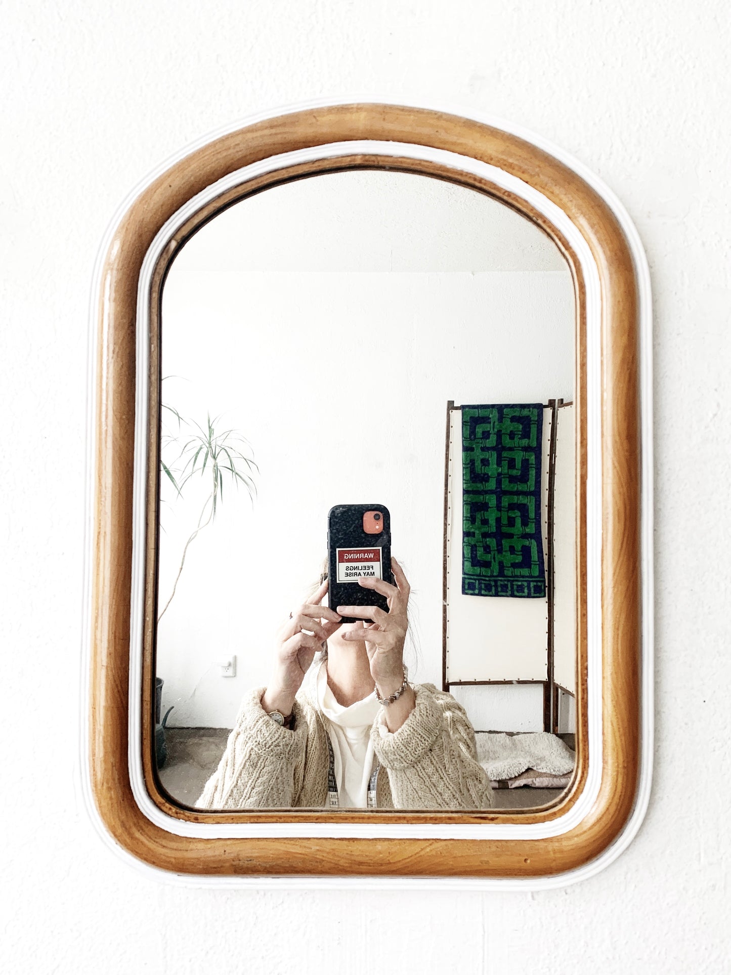 Vintage Arched Mirror