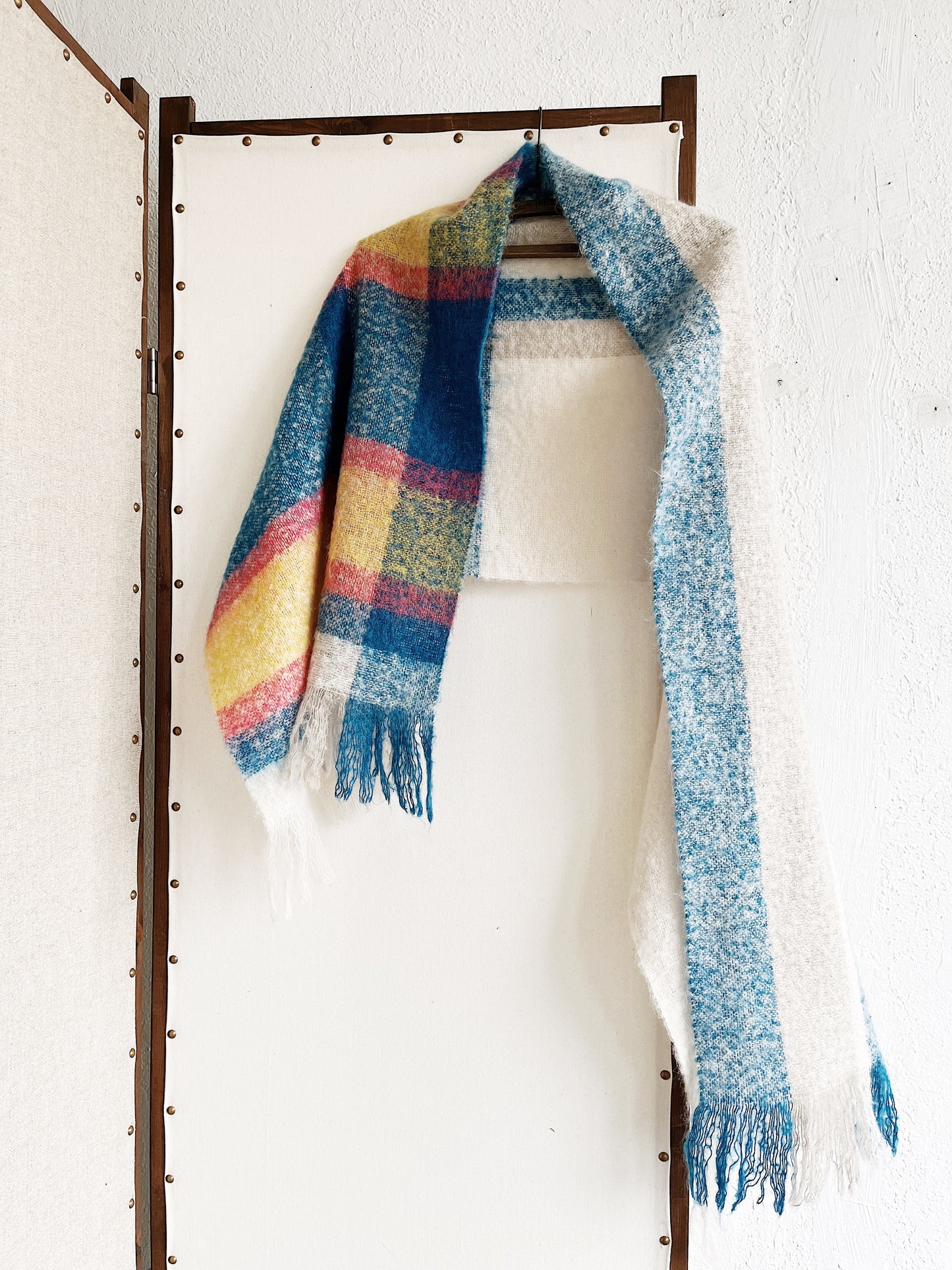 Vintage Mohair Wool Scarf