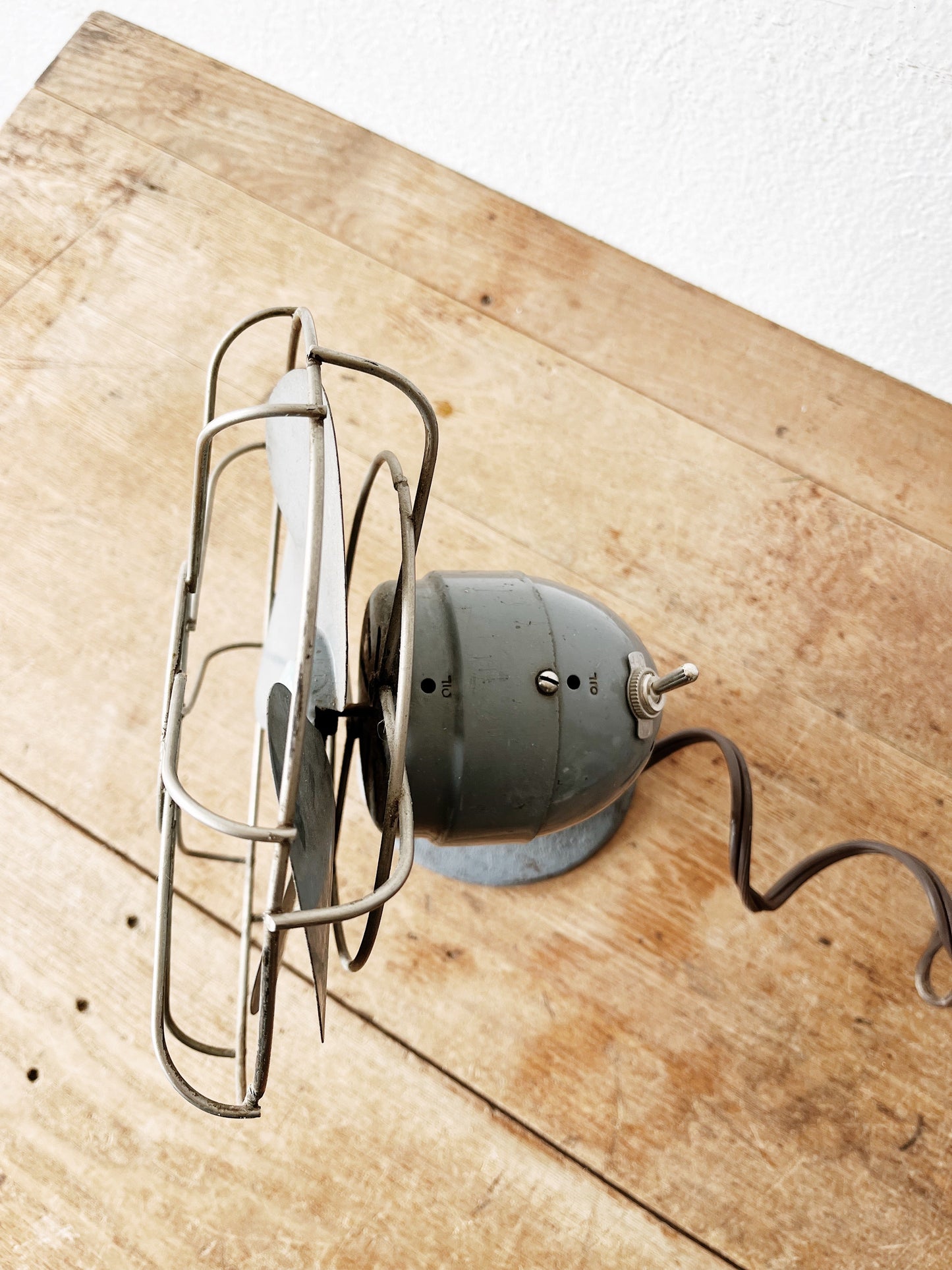 Vintage Industrial Table Fan