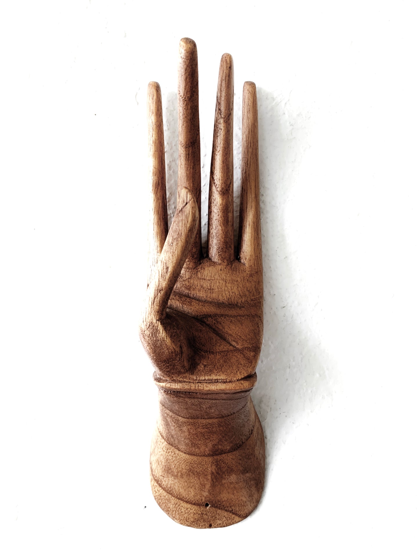 Vintage Carved Wood Hand