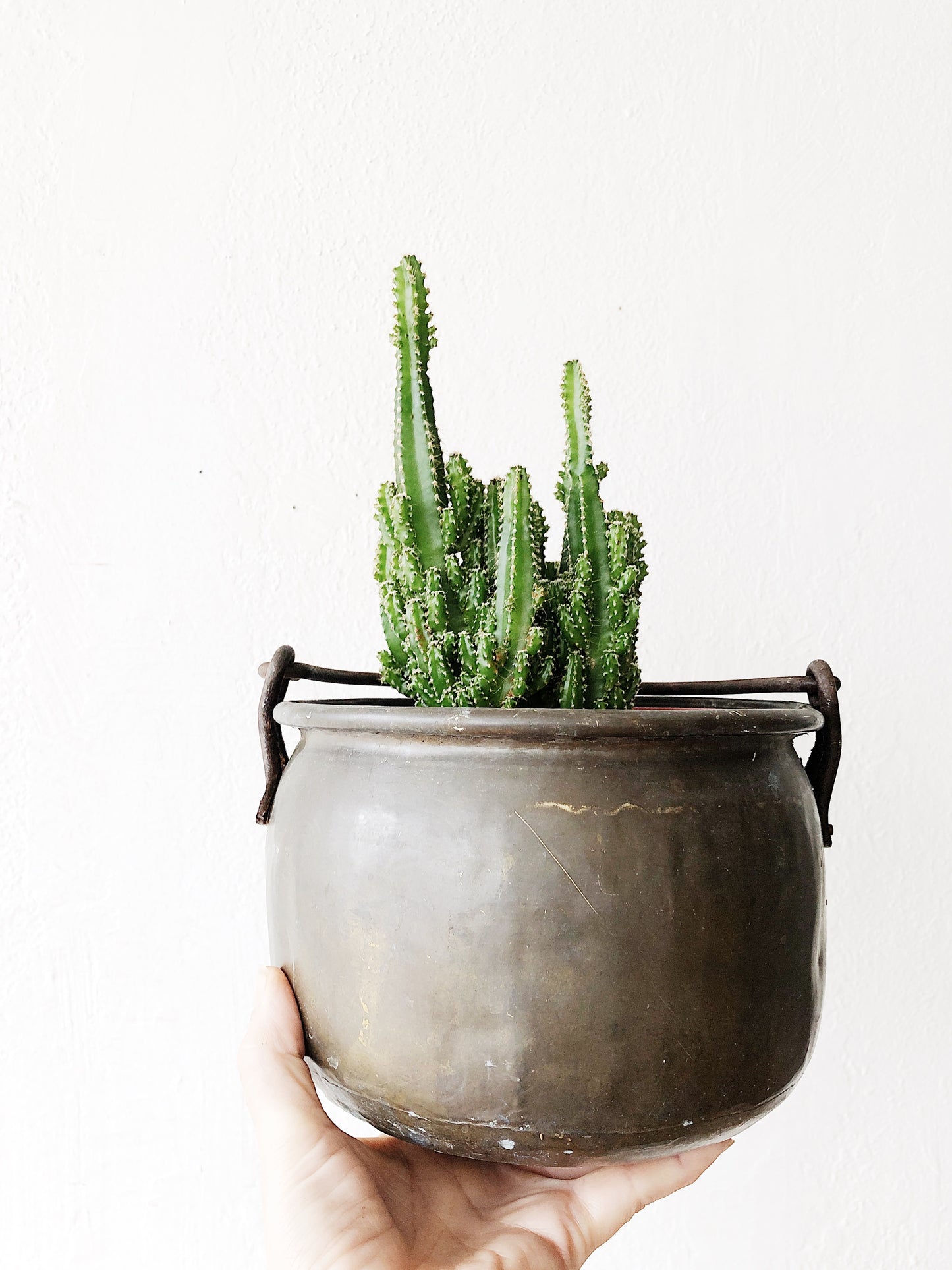 Vintage Aged Copper Pail