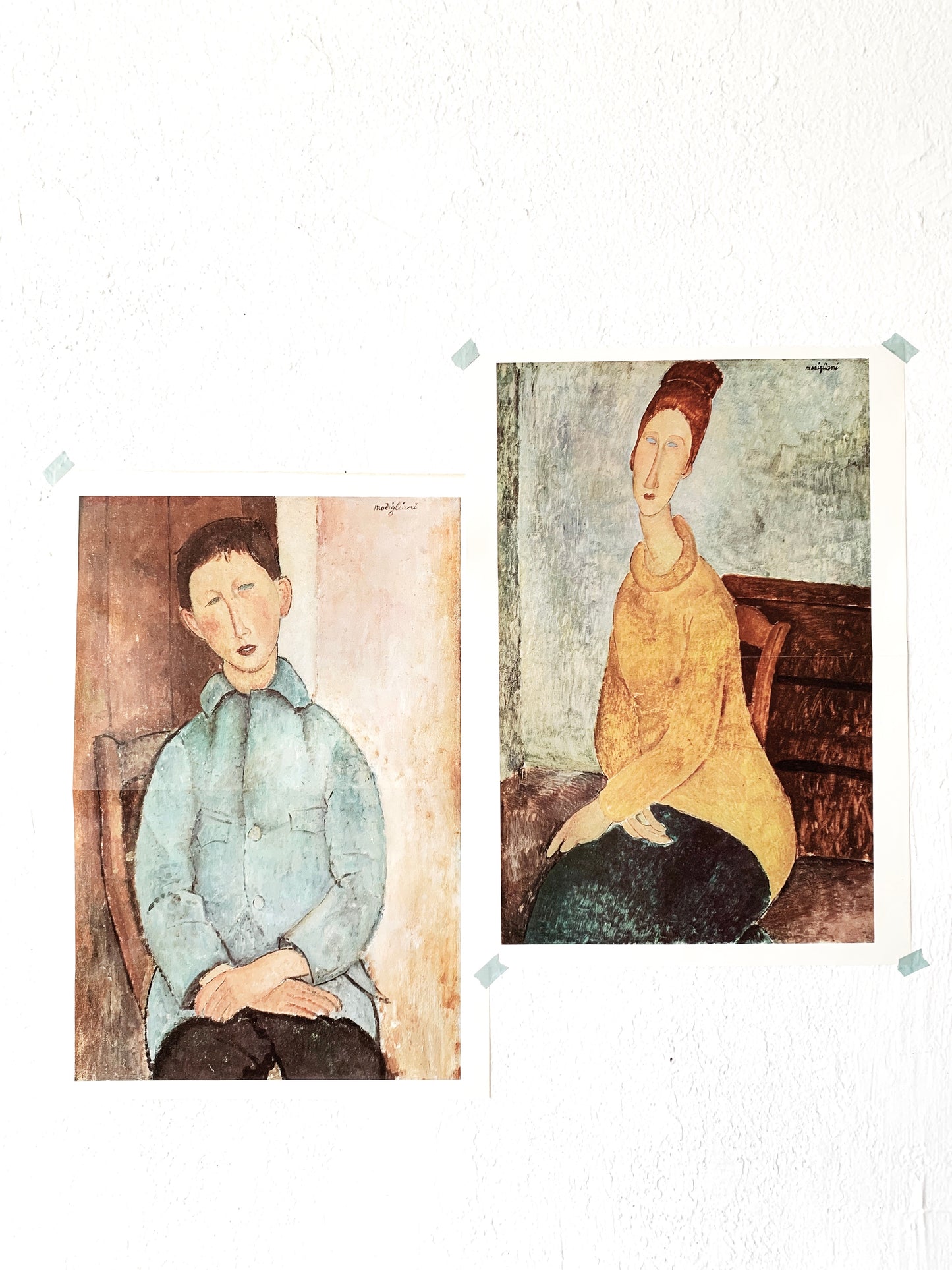 1960’s Oversized Modigliani Prints
