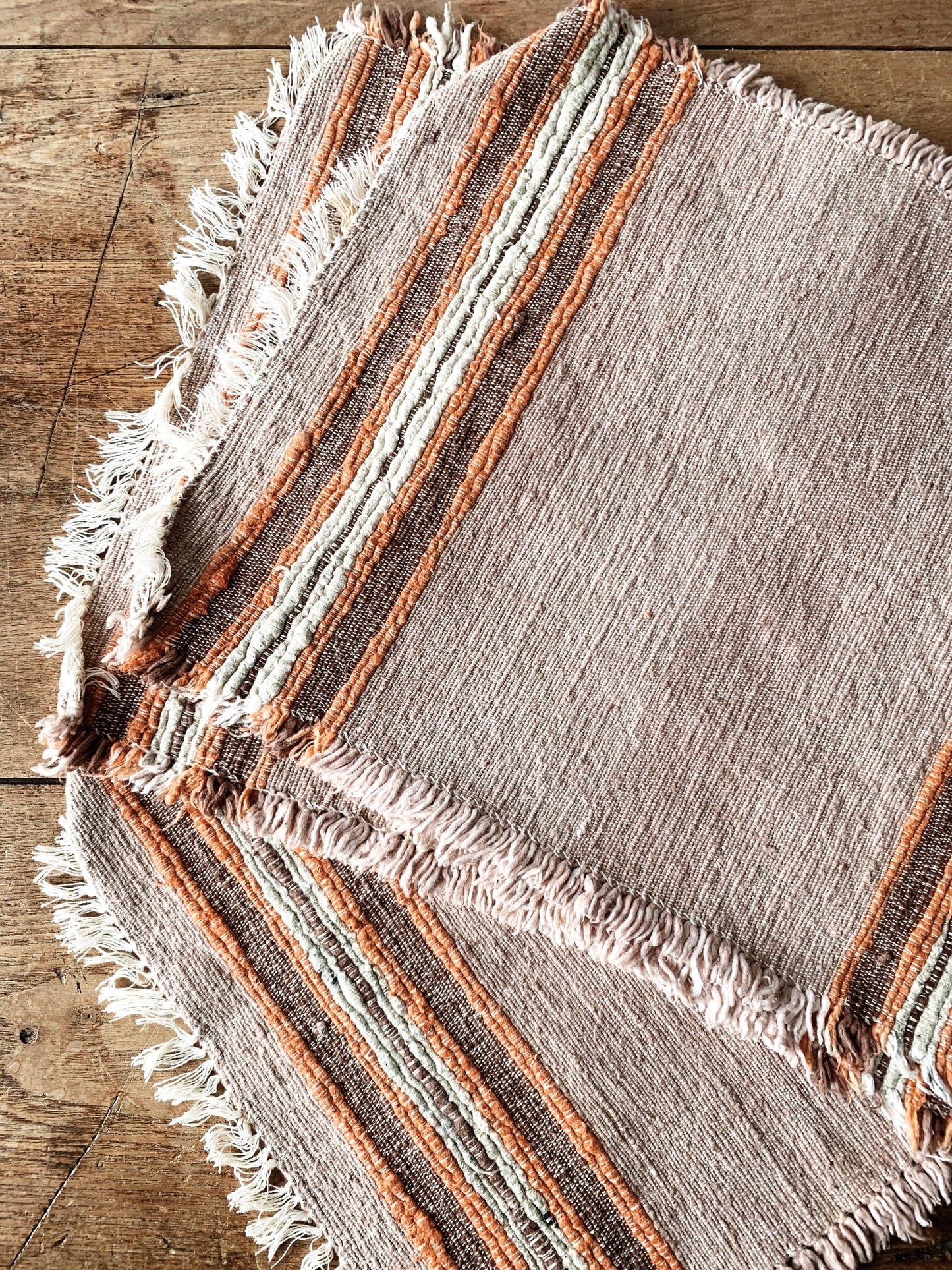 Vintage Set of Four Woven Placemats