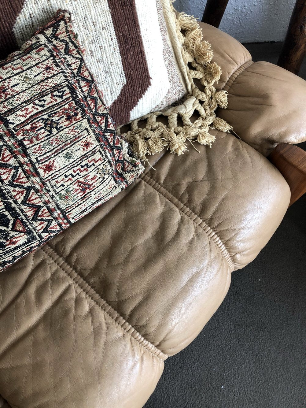 Vintage 1970s Ekornes Manhattan Loveseat or Chair