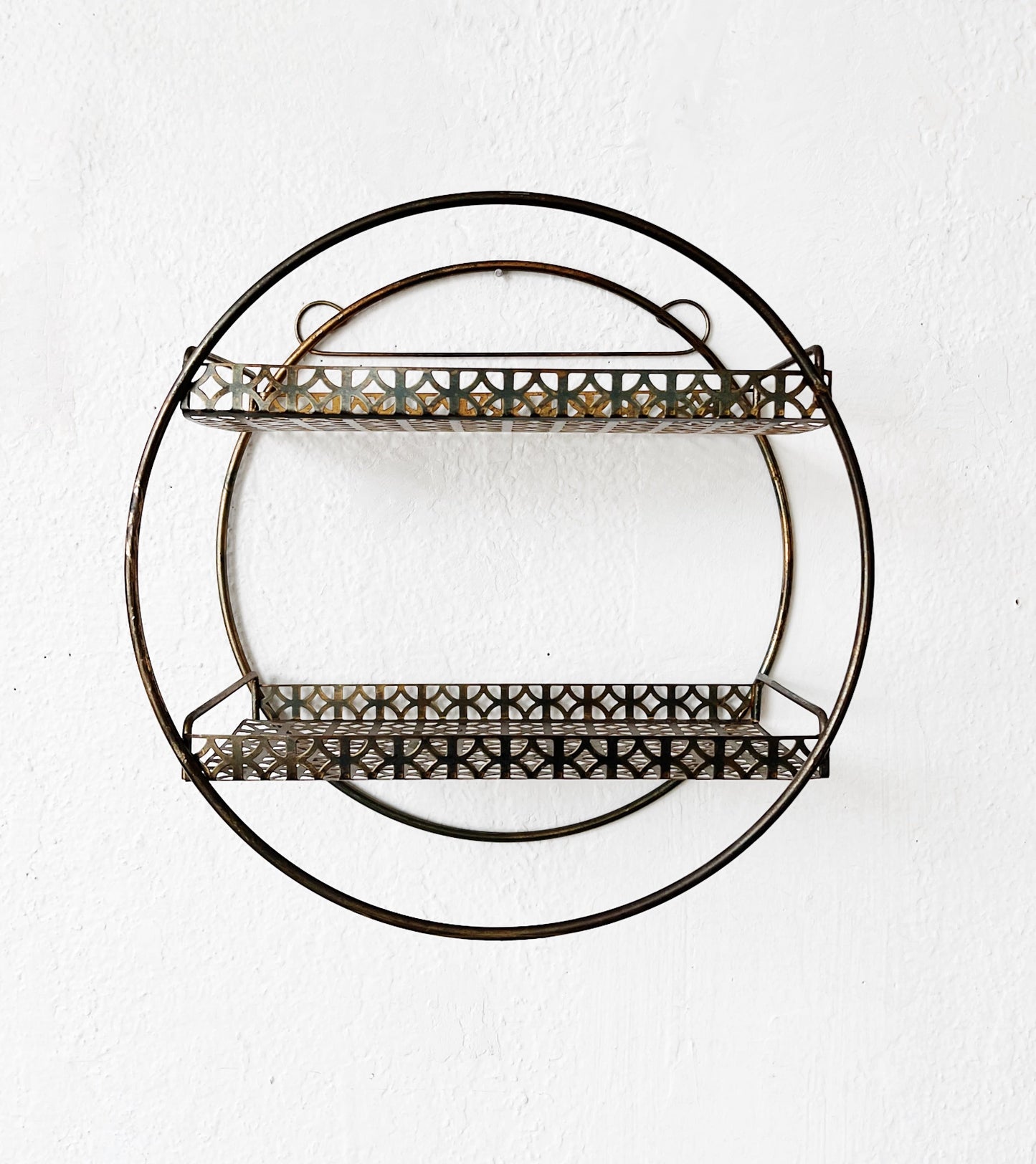 Mid Century Circular Shelf