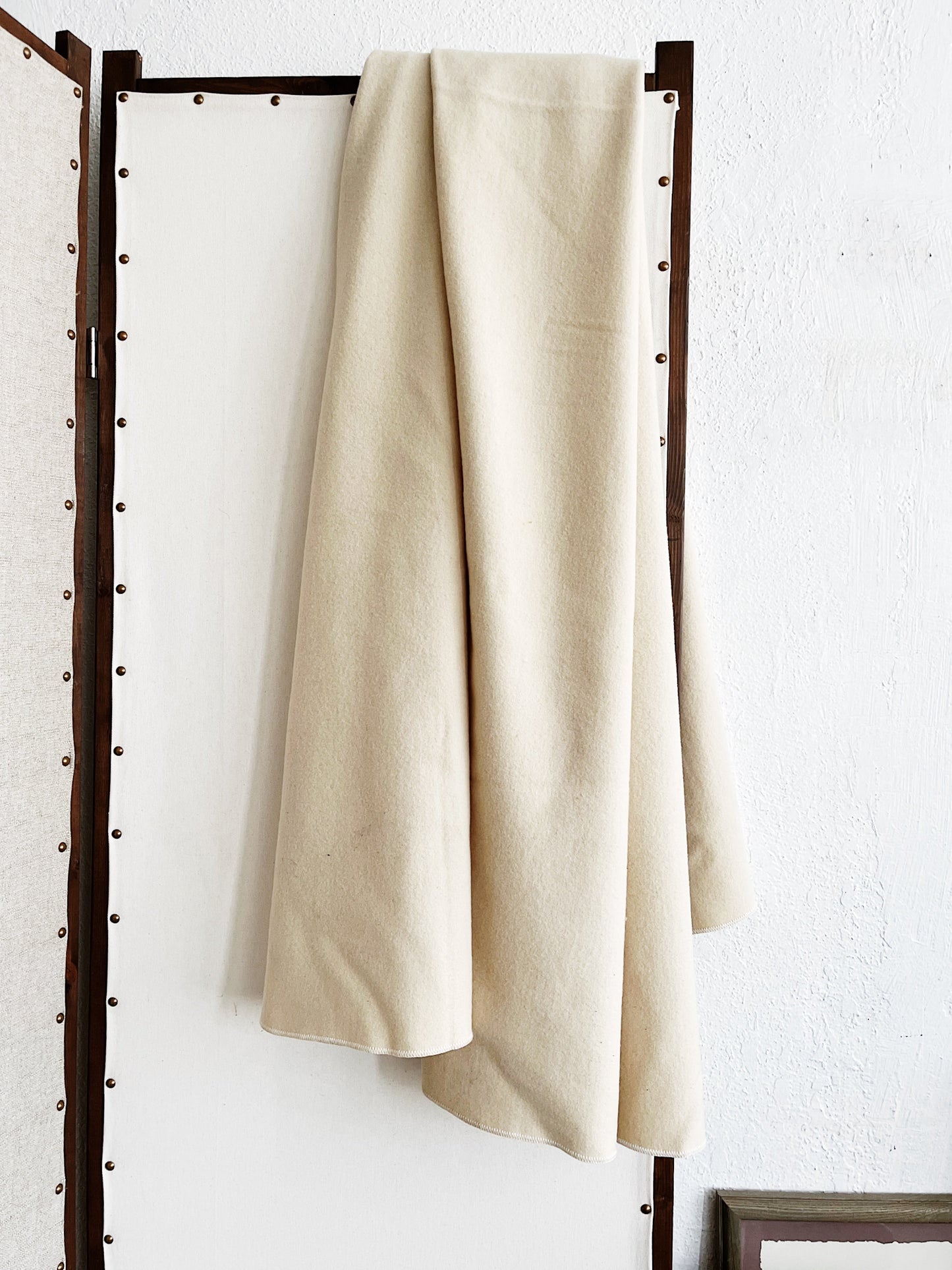 Vintage Flat Wool Blanket