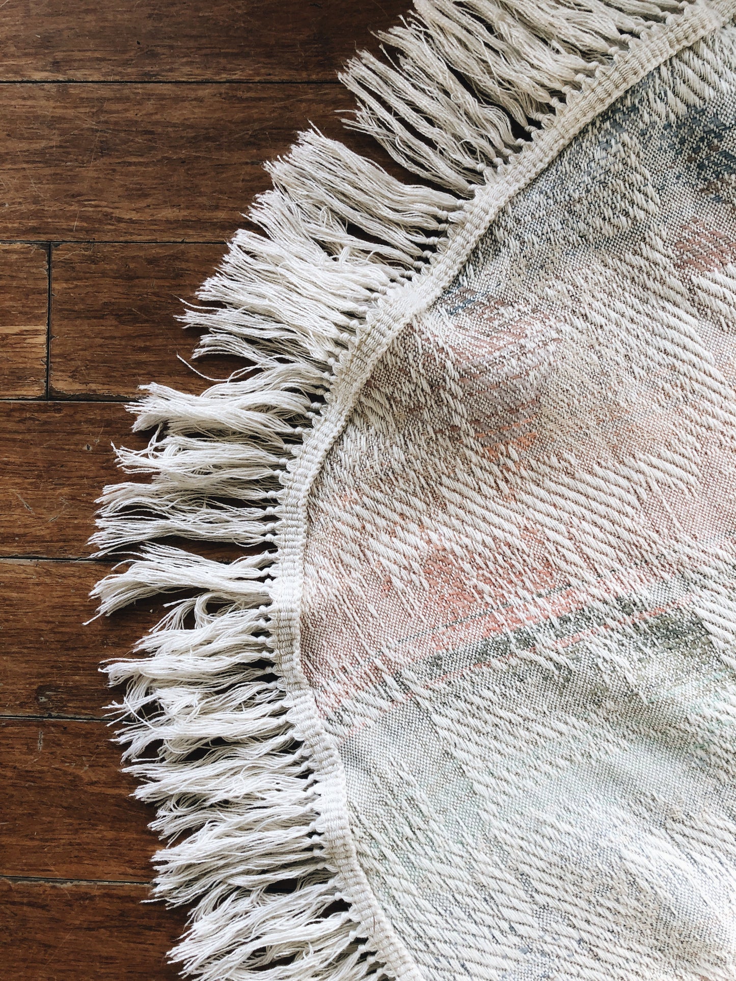 Vintage Fringed Furniture Cover