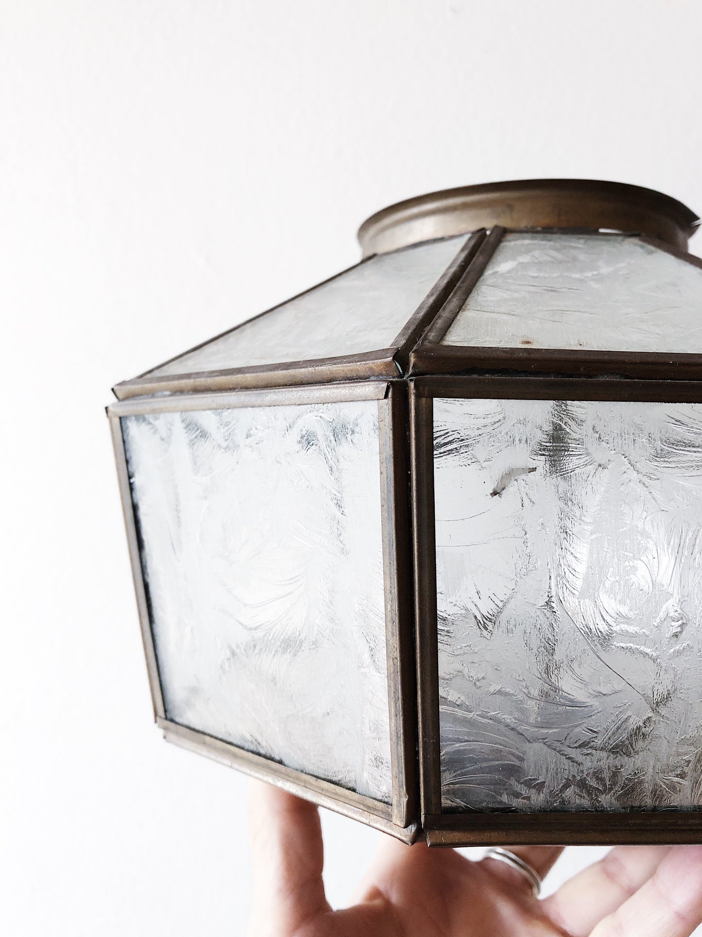 Vintage Geometric Light Shade