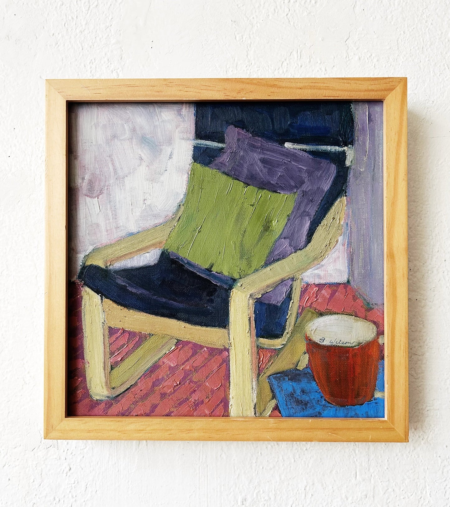 Original Framed Oil Still Life Painting