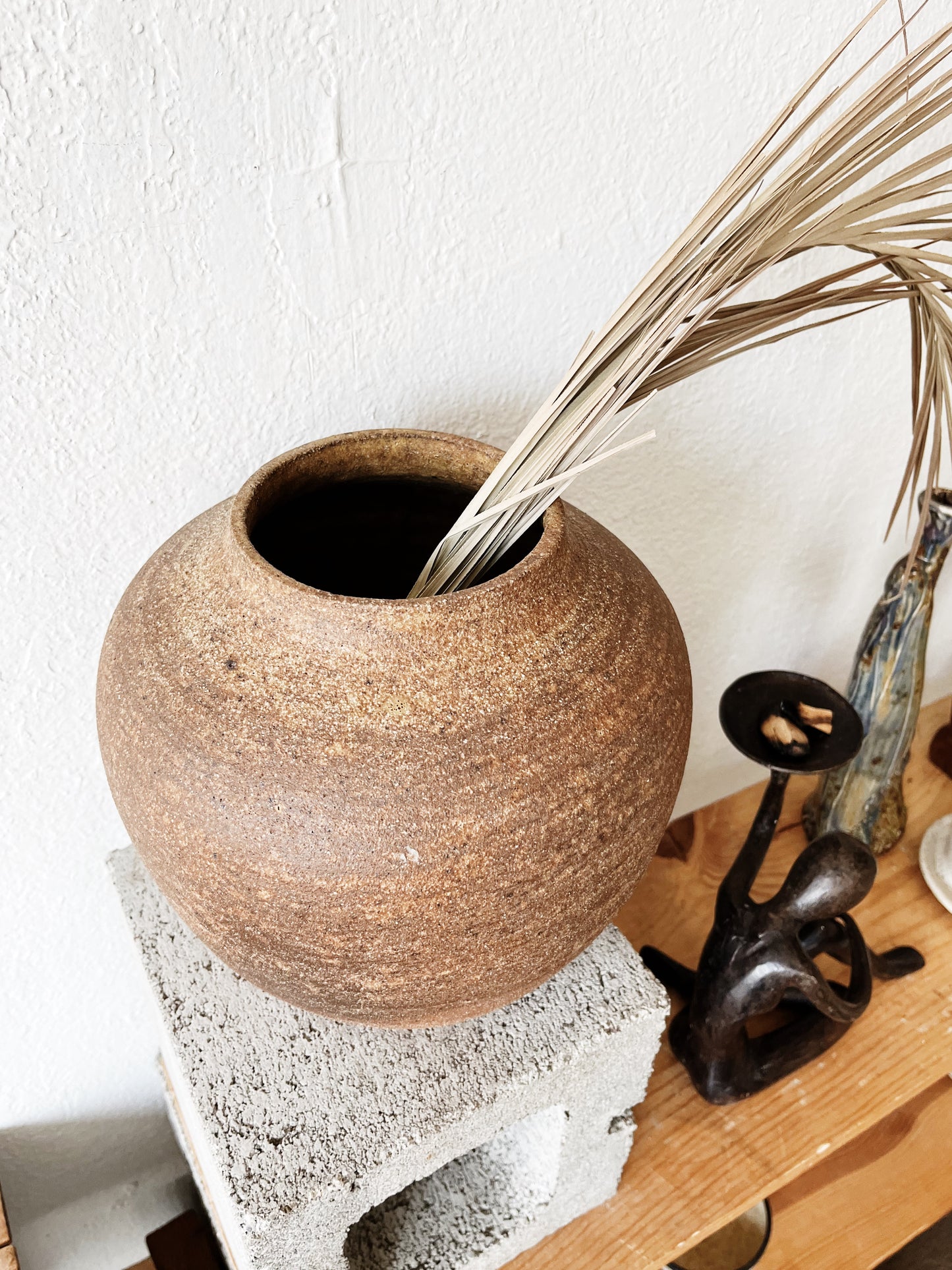 Large Handmade Ceramic Vessel