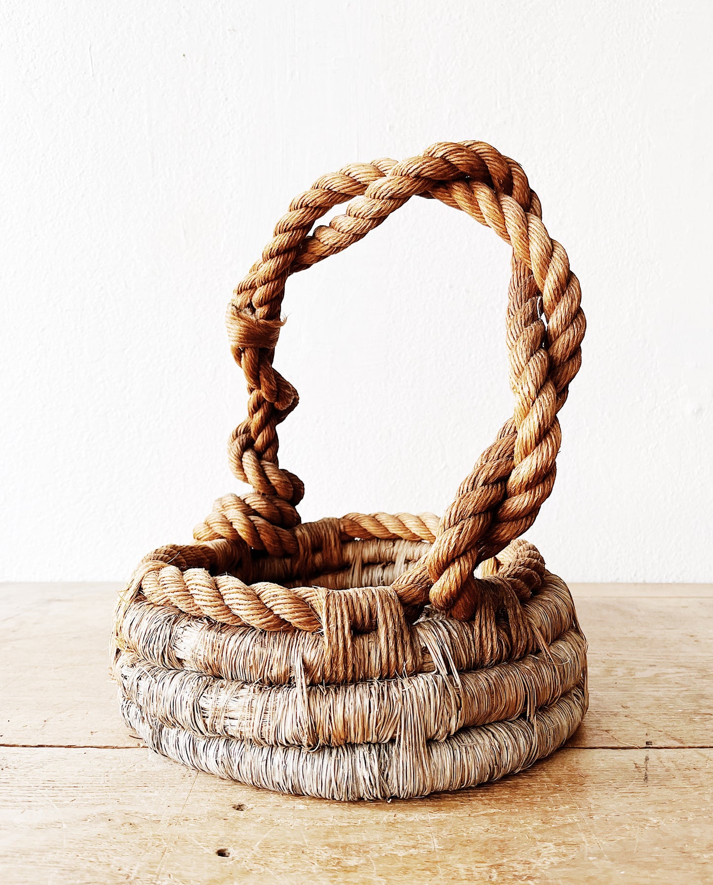 Twisted Rope Basket