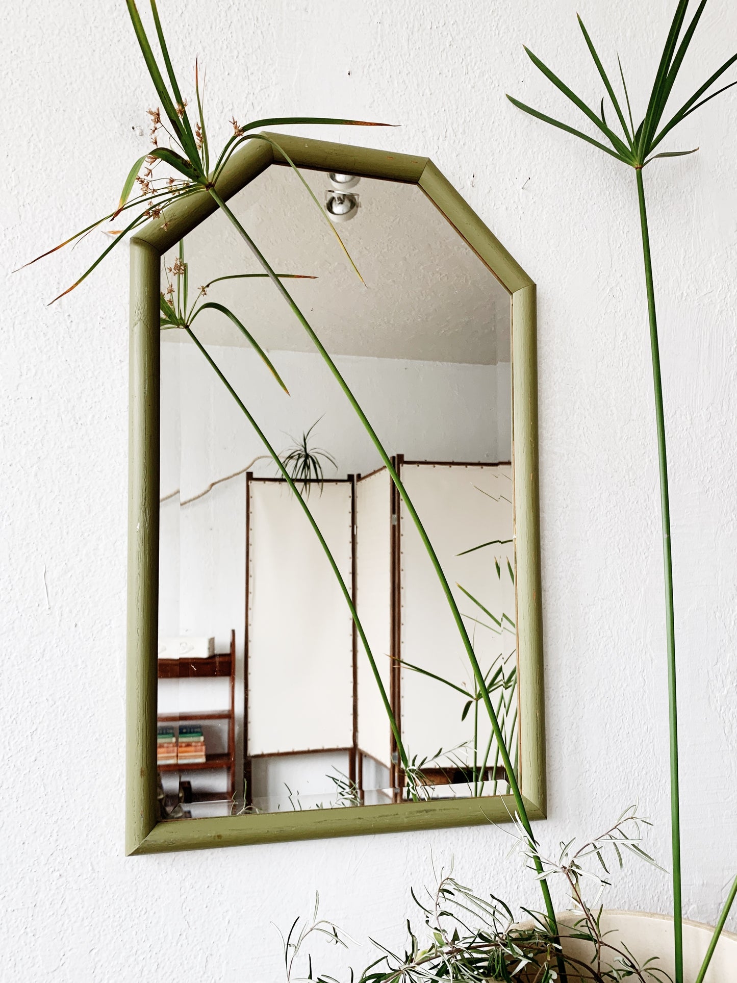 Vintage Beveled Mirror