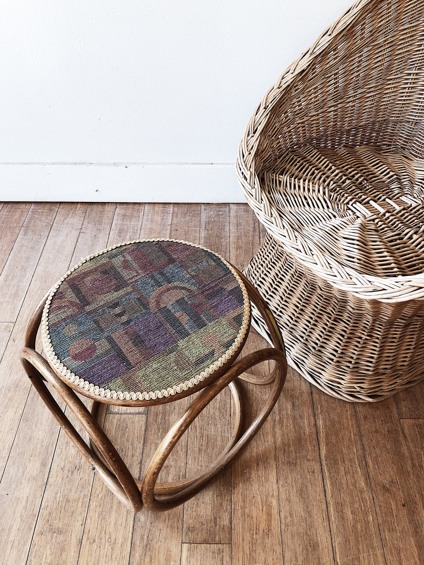 Vintage Thonet Bentwood Ottoman