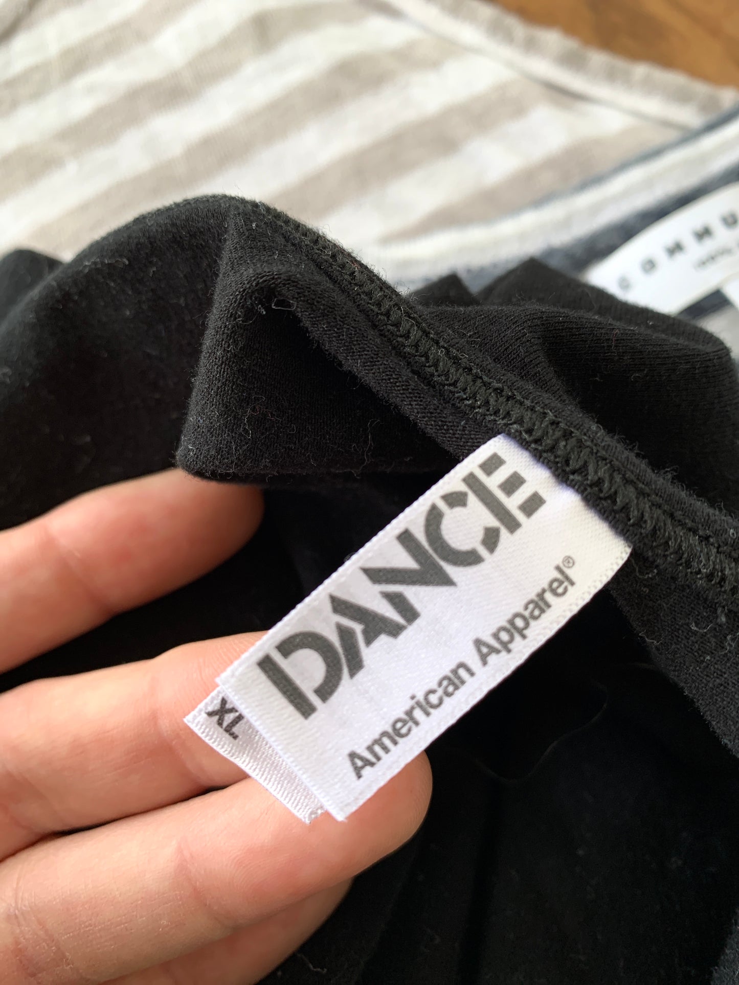 American Apparel New Black Bodysuit