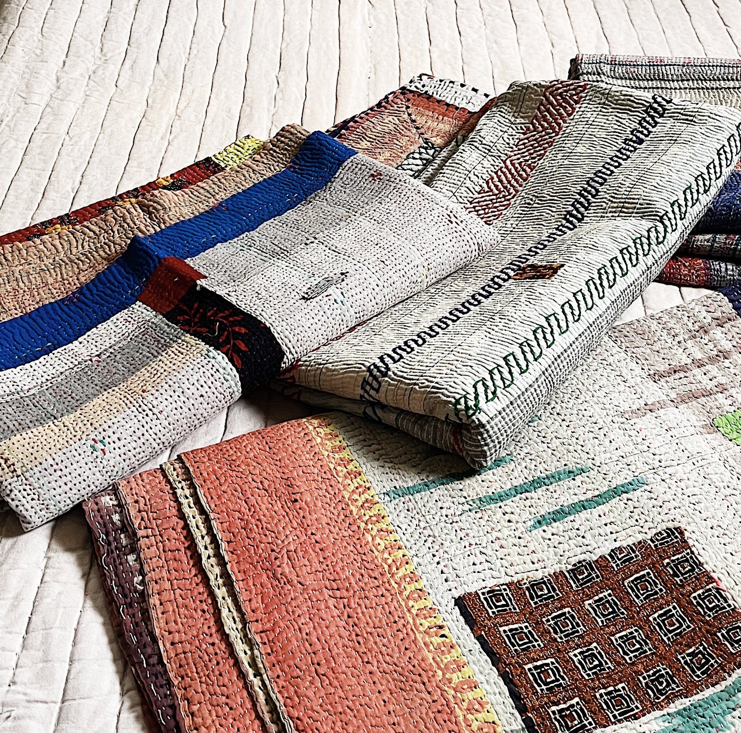 Vintage Kantha Quilt