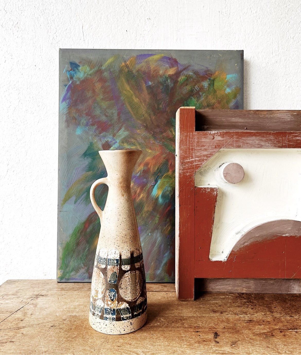 Rare Mid Century Lapid Modernist Pitcher