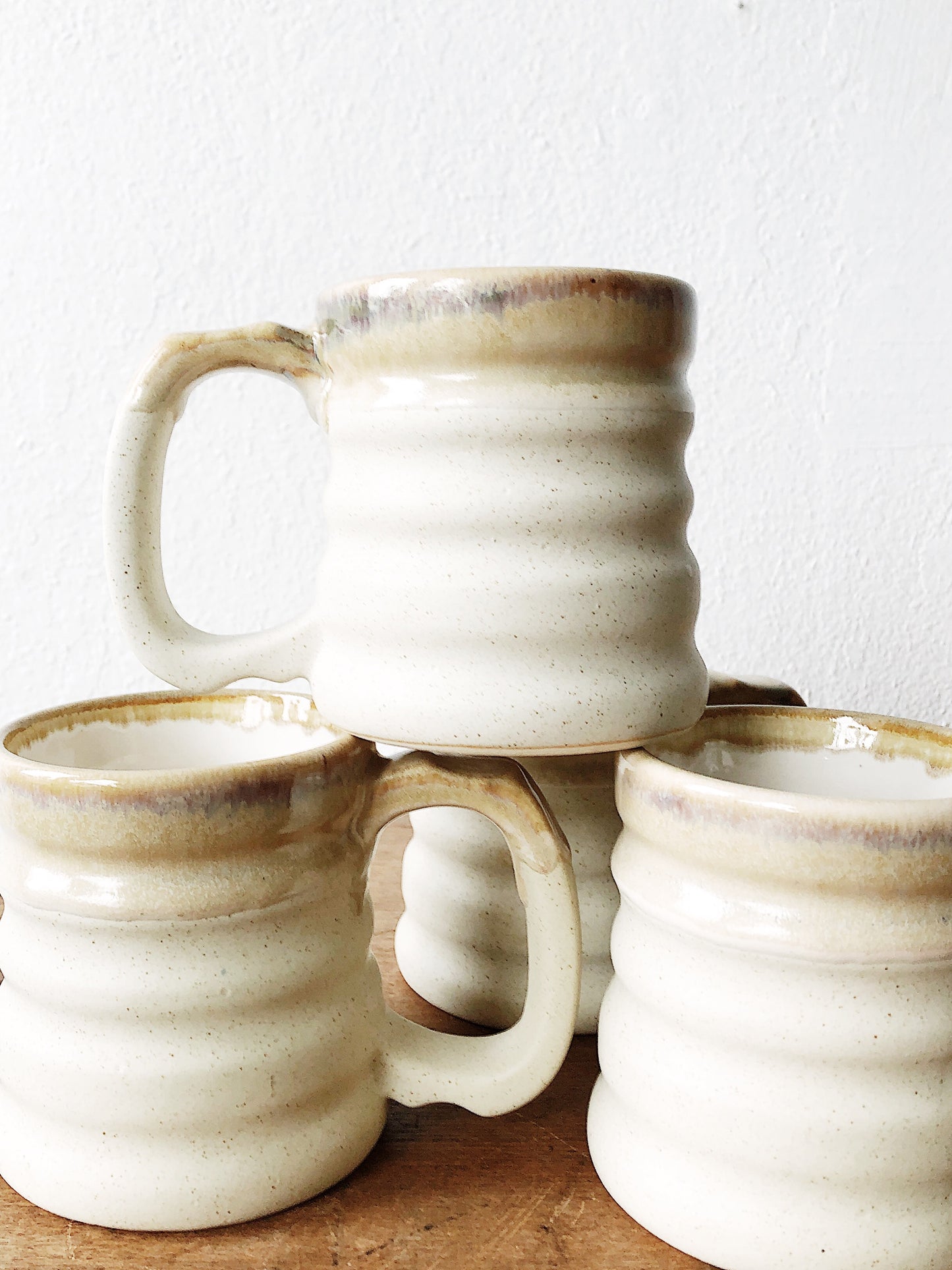 Vintage Padilla Mugs with Stand