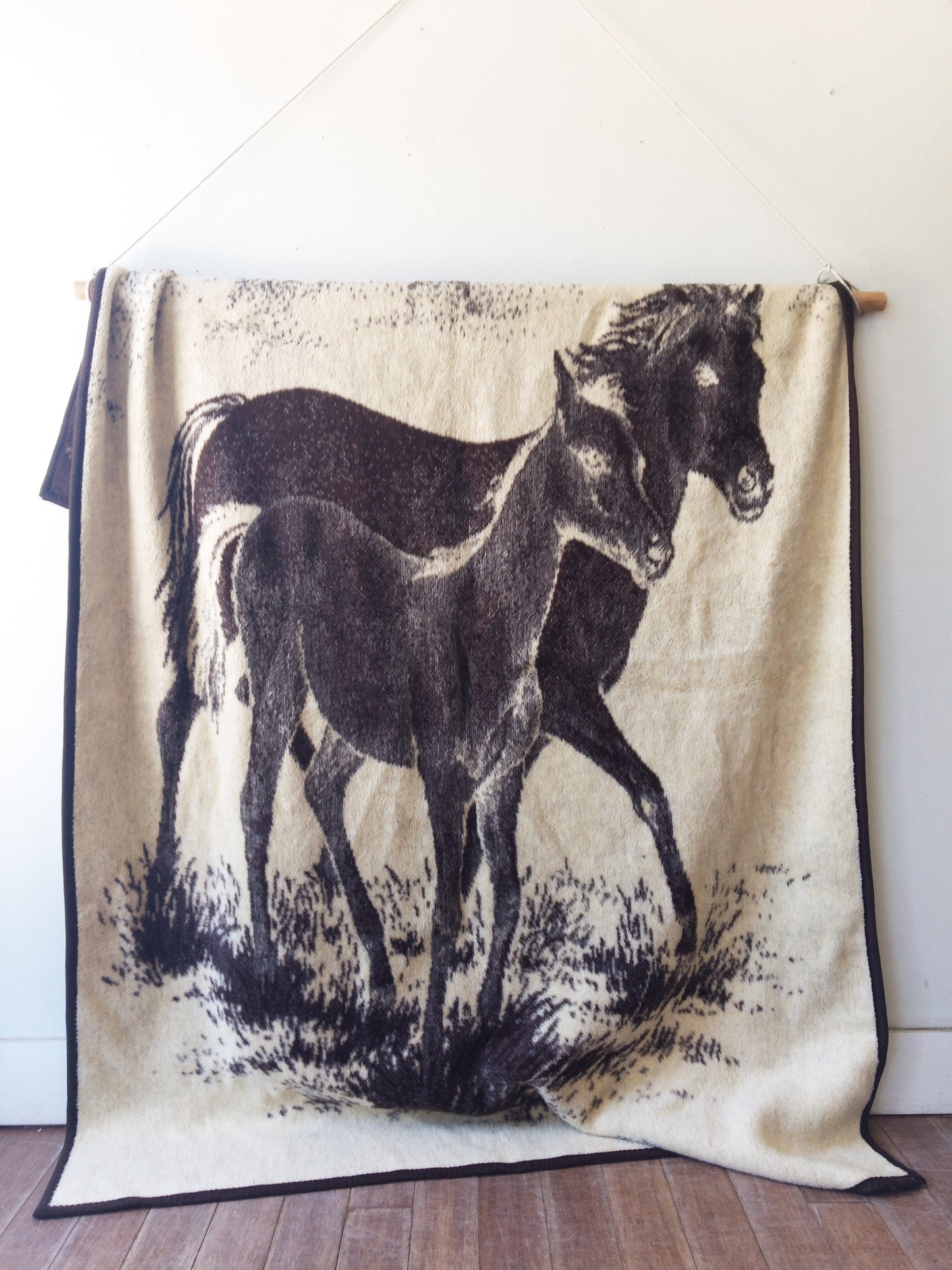 Vintage Reversible Mora Blanket