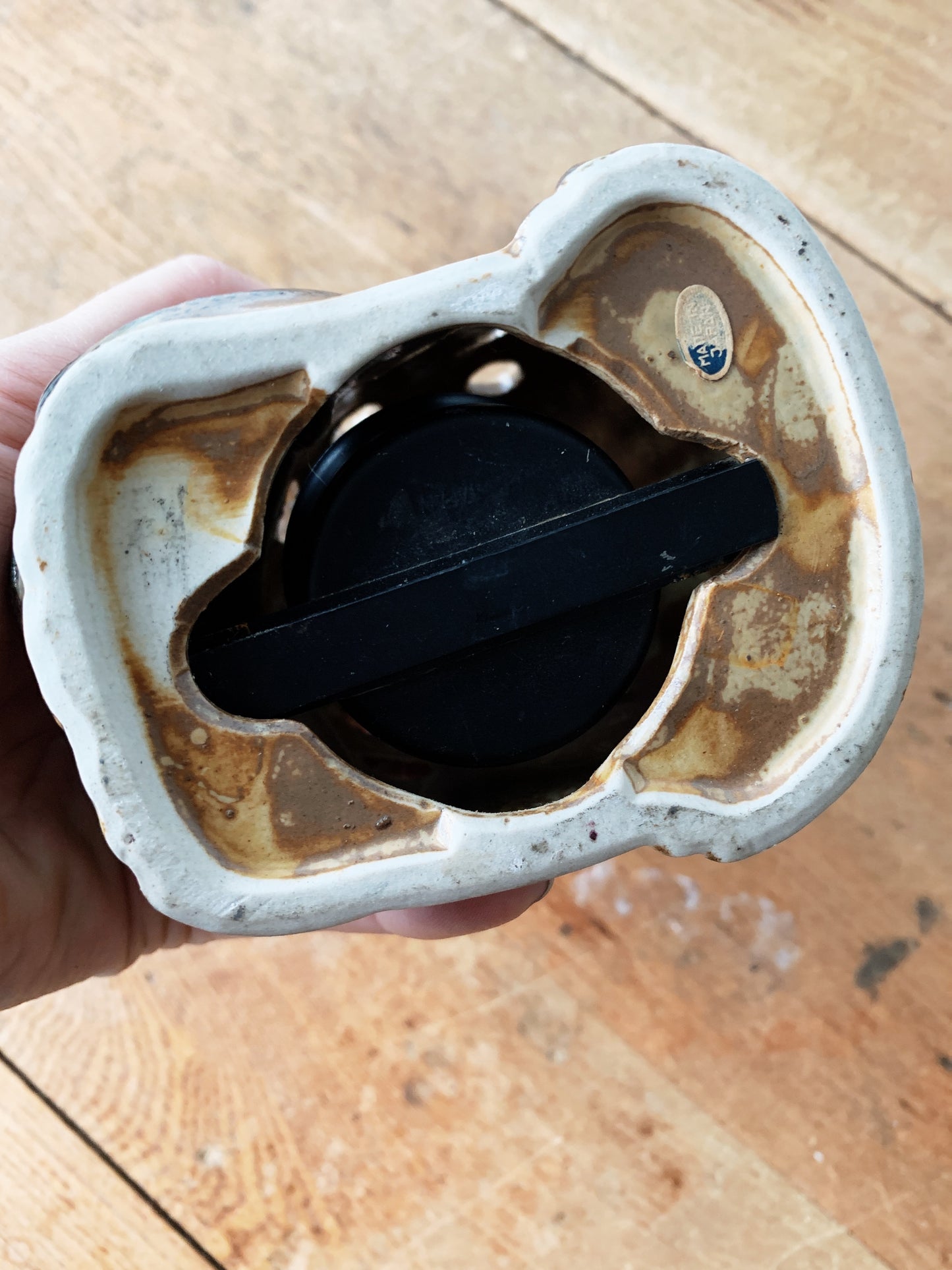 Vintage Ceramic Luminary Japan