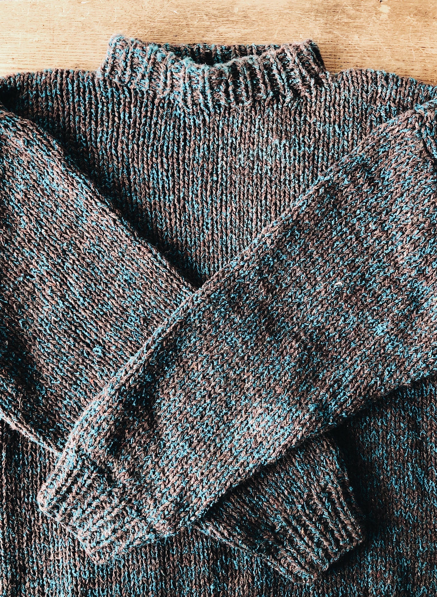 Vintage Italian Wool Flecked Sweater