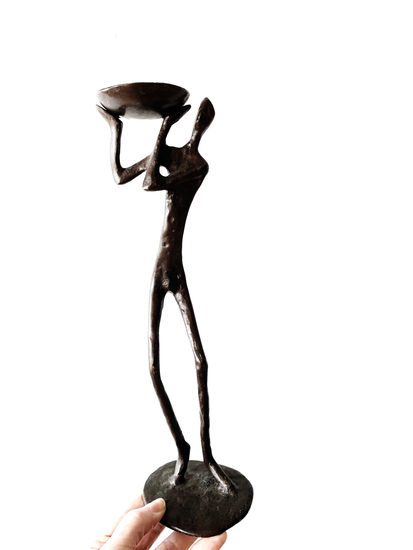 Vintage Copper Clad Figural Sculpture