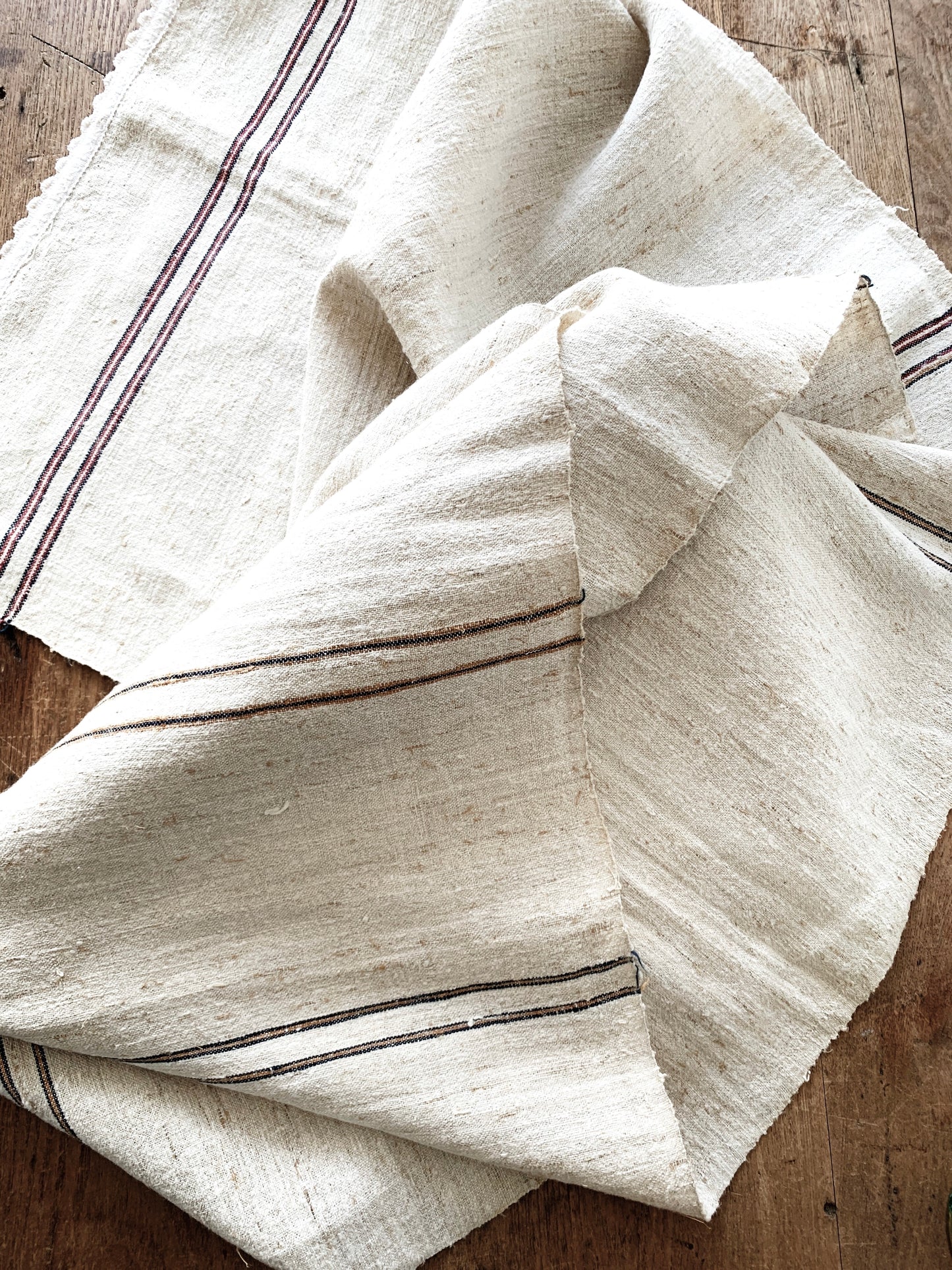 Hand Woven Raw Silk Textile