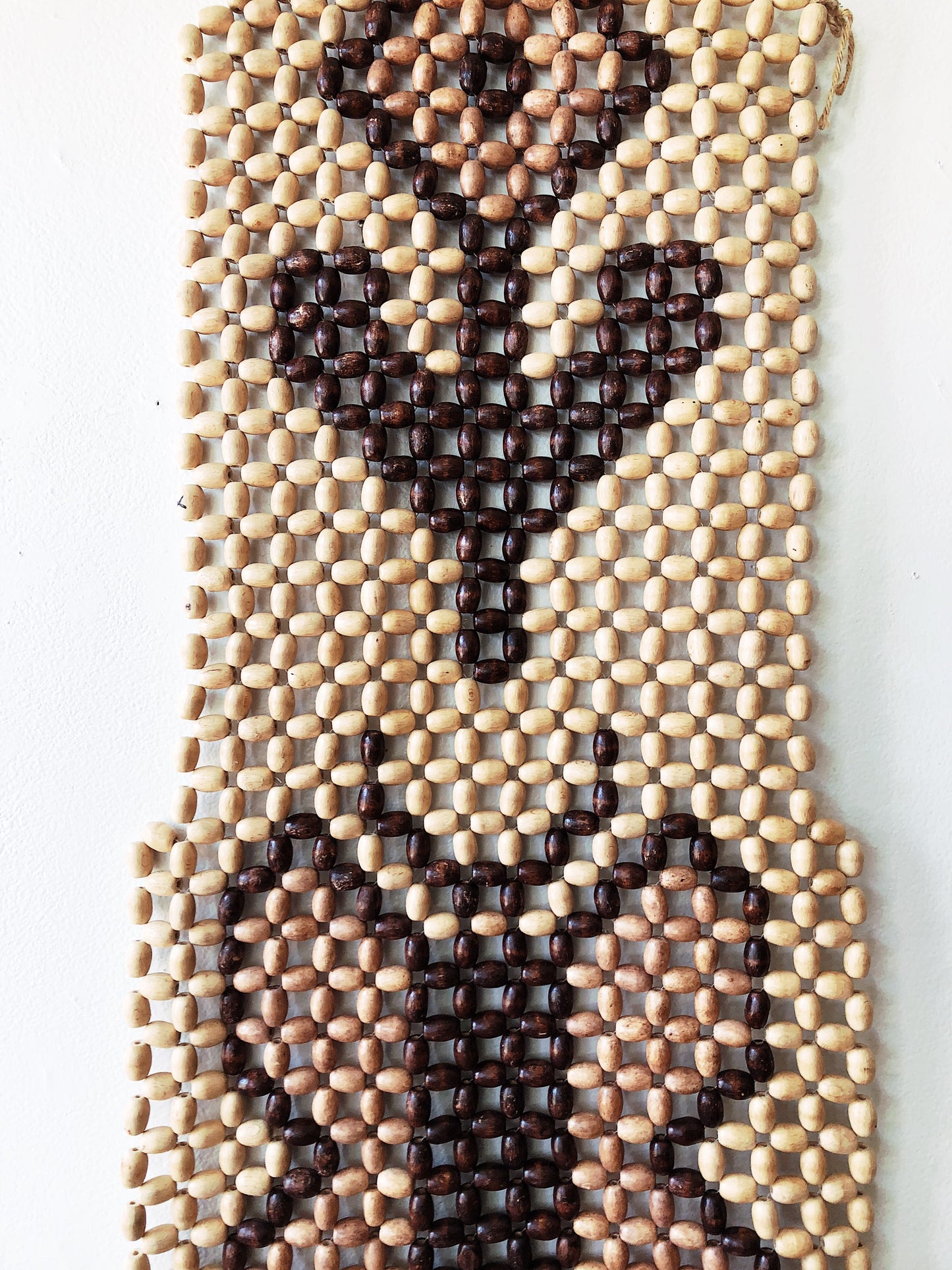 Vintage Beaded Seat Cover