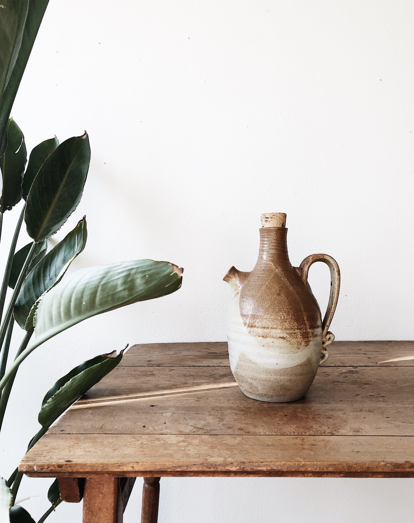 Vintage Stoneware Watering Jug