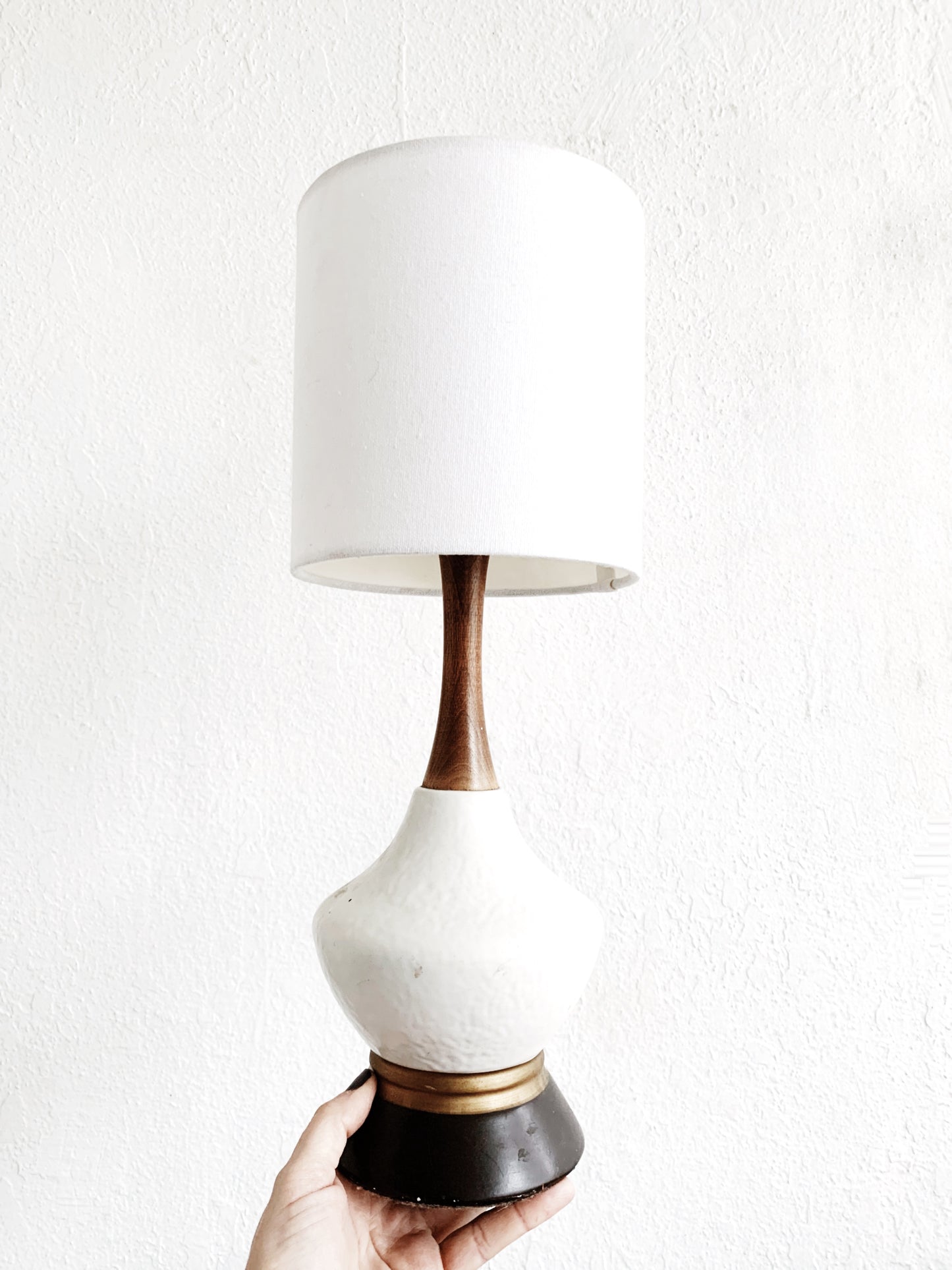 Mid Century Pottery Lamp