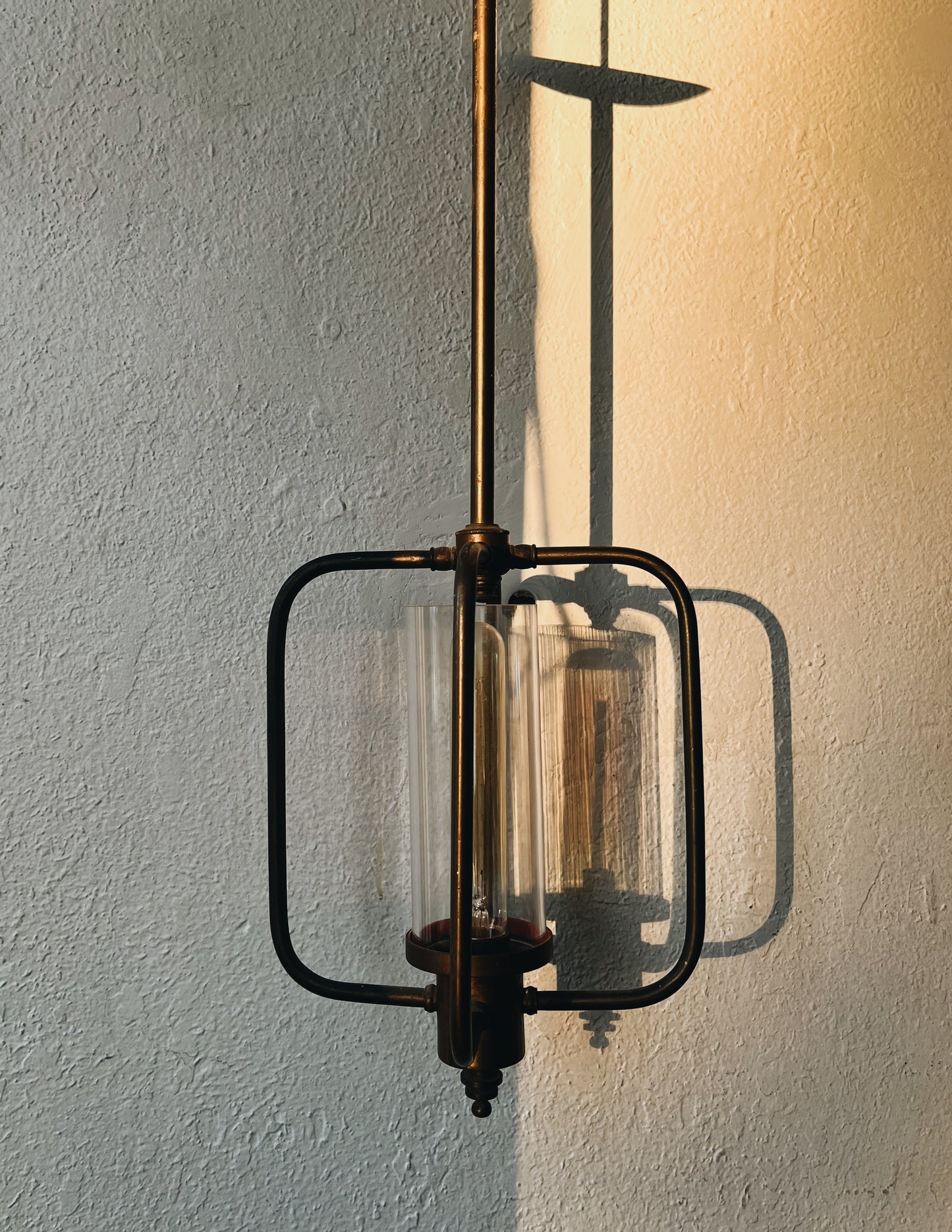 Machine Age Brass Pendant Lamp
