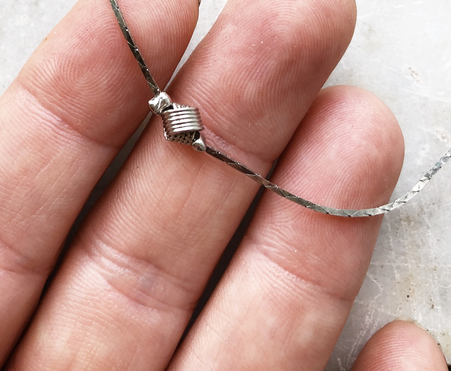 Vintage Love Knot Necklace