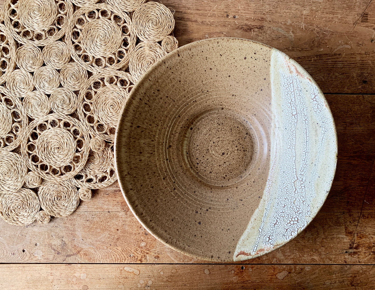 Large Bruning Pottery Bowl