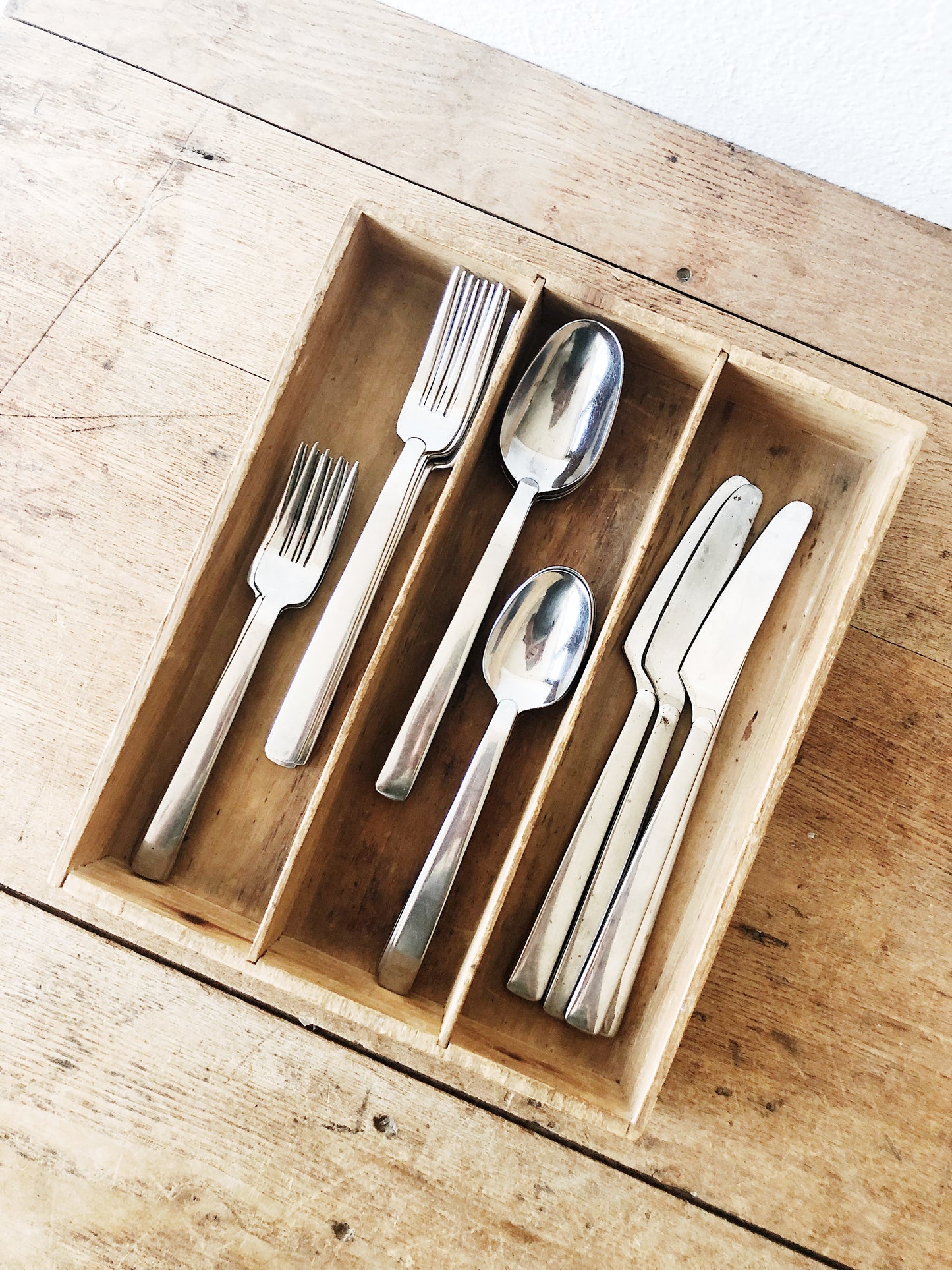 Vintage Dansk Stainless Silverware Set for Four