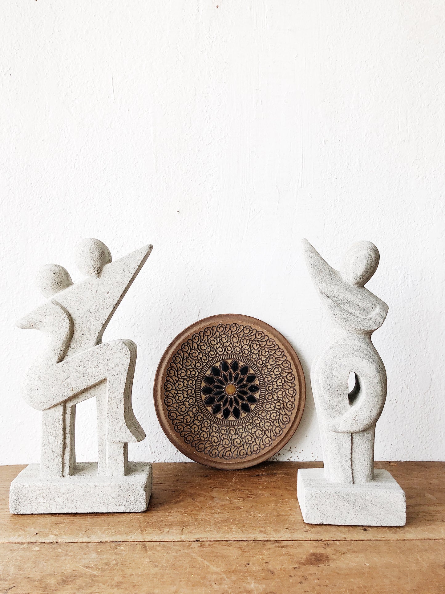 Vintage Limestone Sculpture