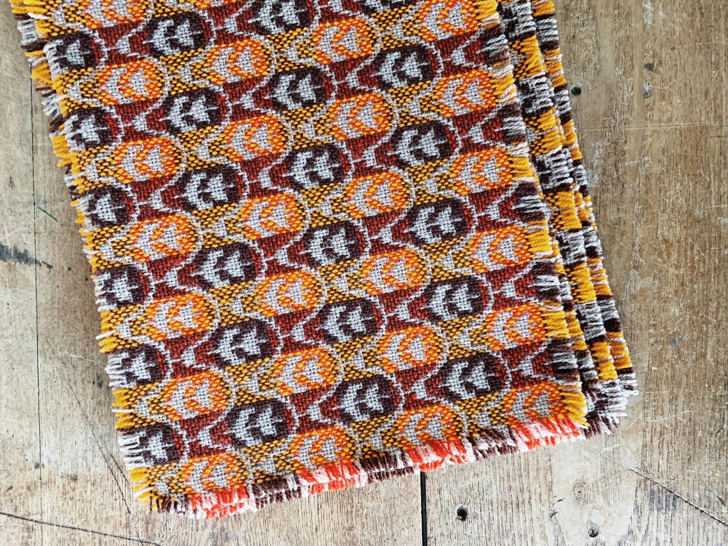 Vintage Woven Placemats Set of Six