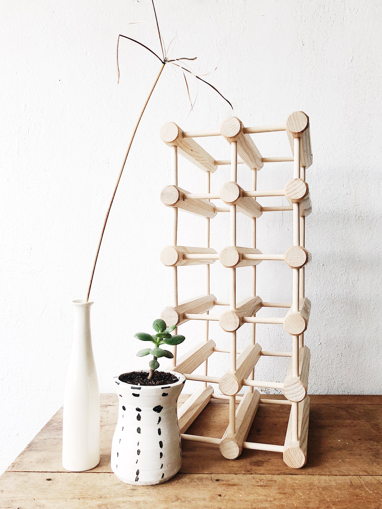 Crassula in Handmade Pottery