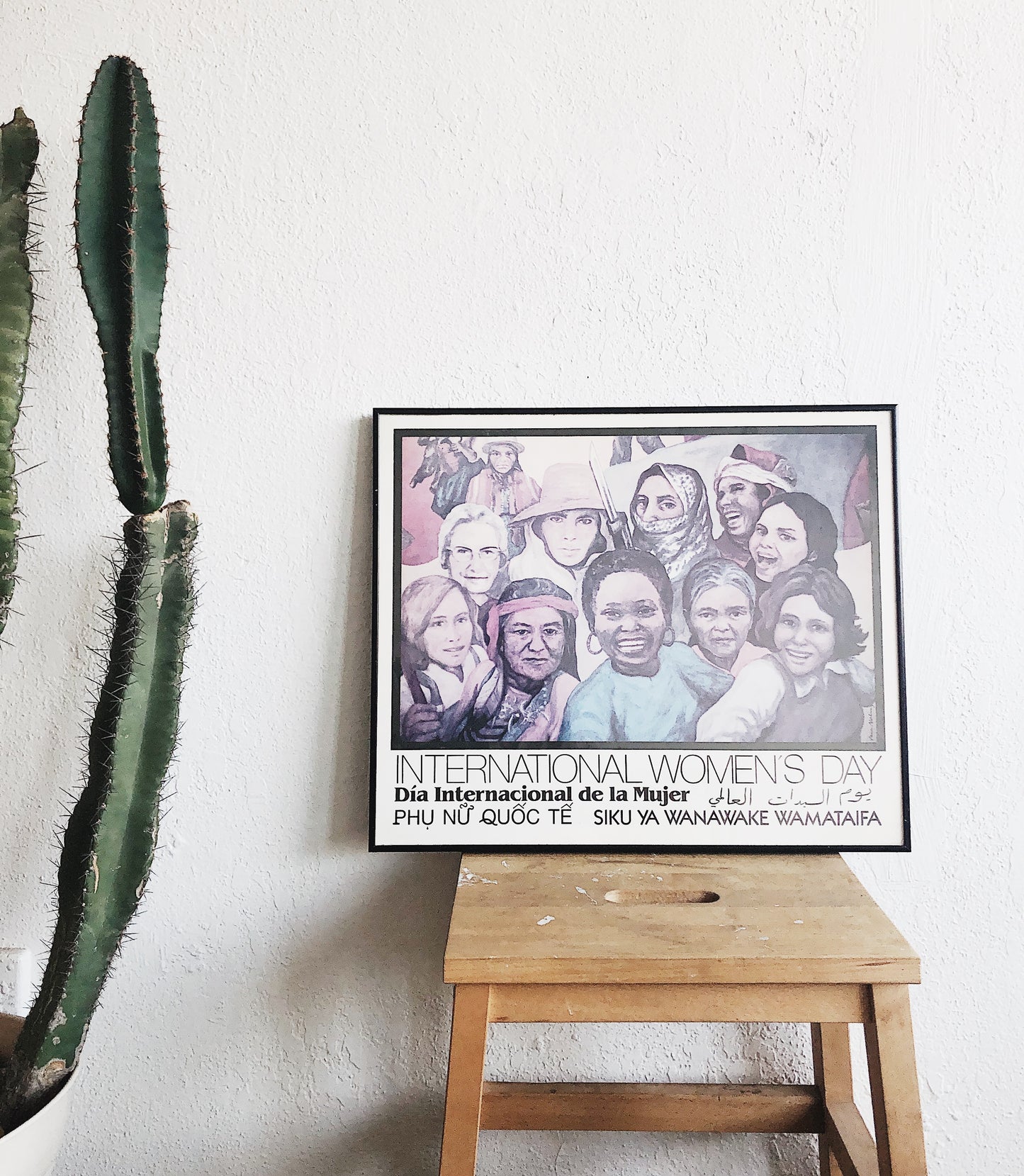 Vintage “Sistersong of Liberation” Framed Print