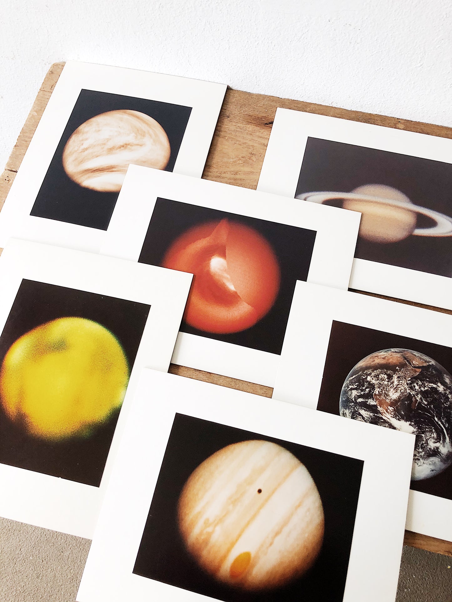 Original Vintage Planetary Film Photograph