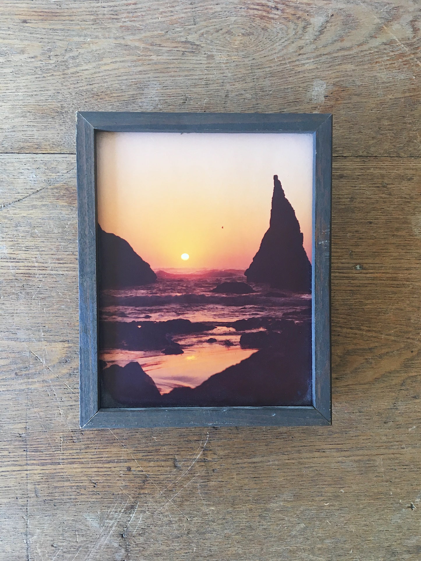 Vintage Oregon Sunset