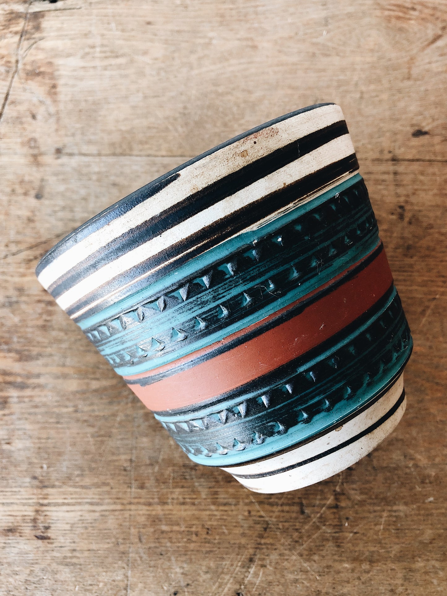 Vintage West German Ceramic Pot