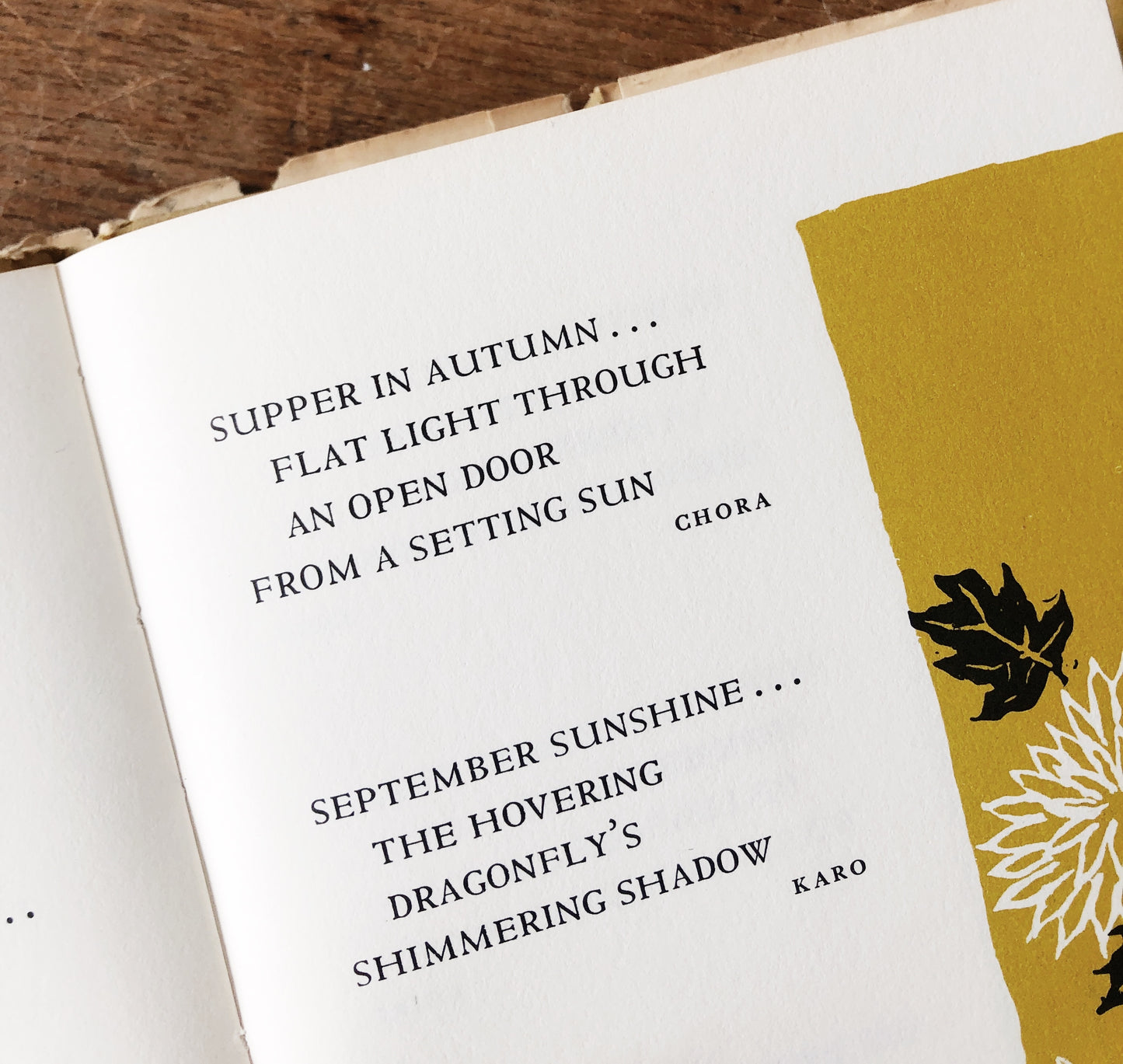 Mid Century Japanese Poetry Book