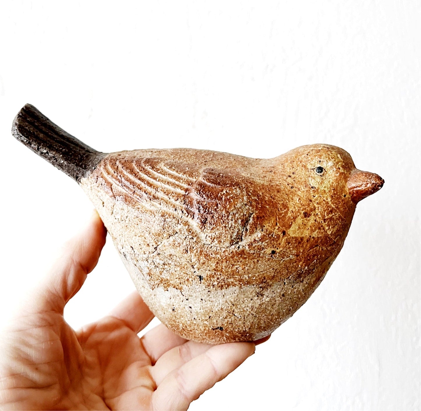 Vintage Clay Bird