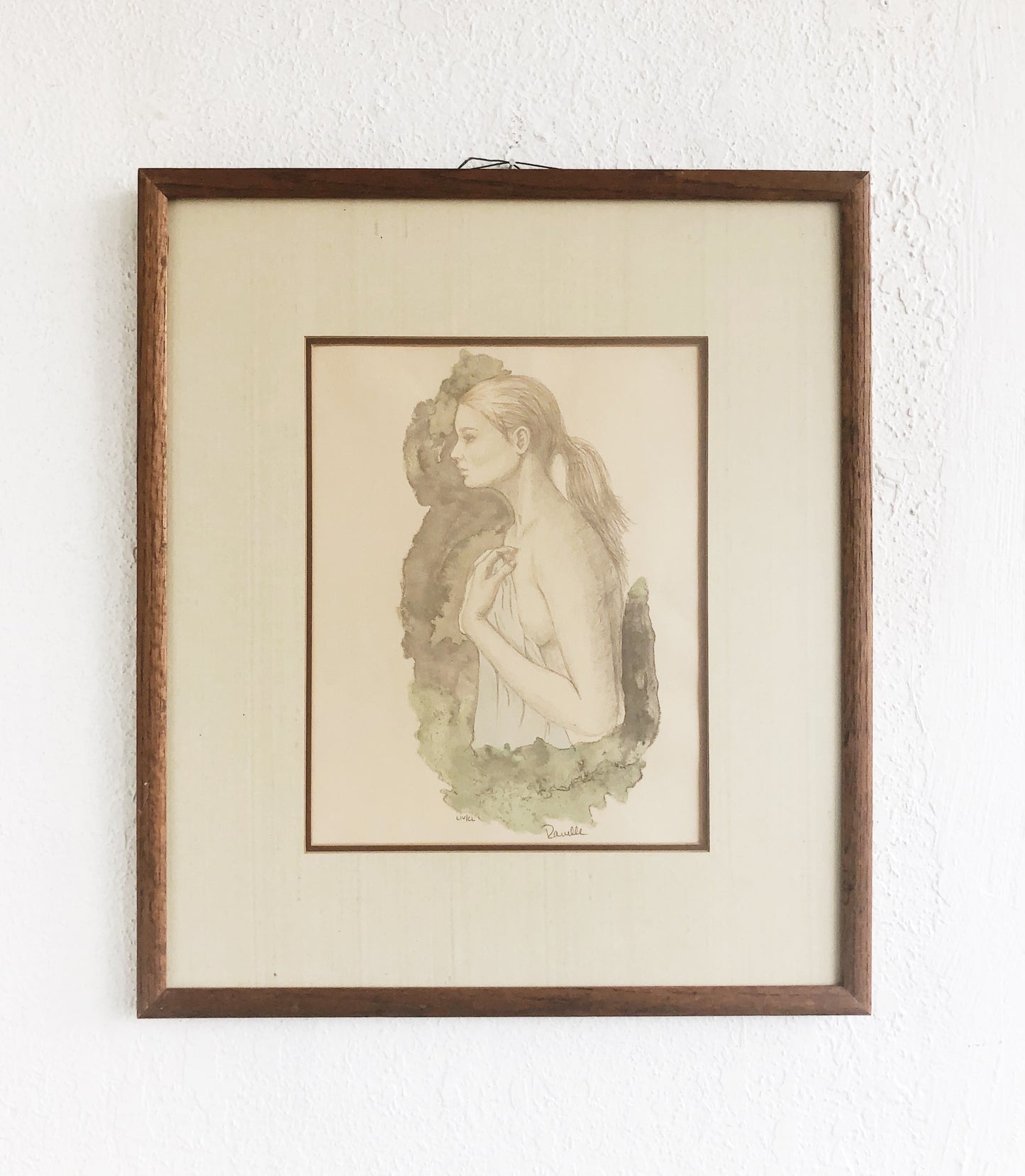 Original Watercolor Portrait